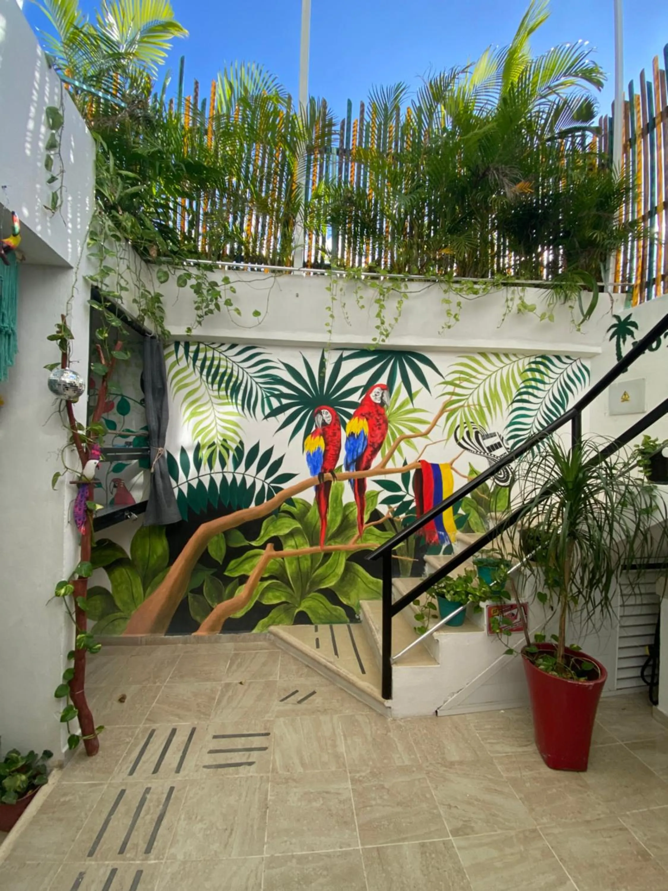 Property building in Puerto Morelos Hotel Las Palmas - Near the beach