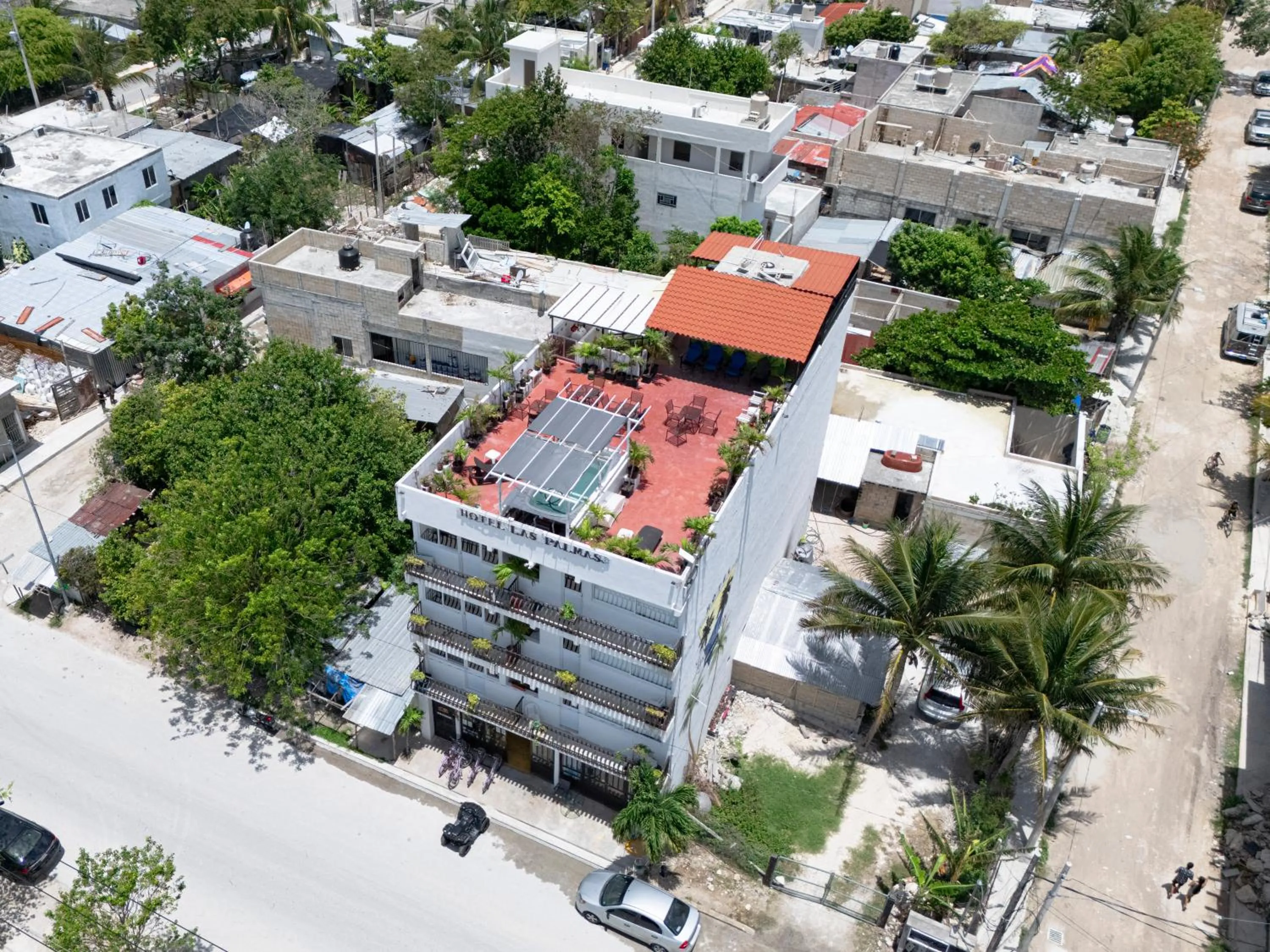 Property building in Puerto Morelos Hotel Las Palmas - Near the beach