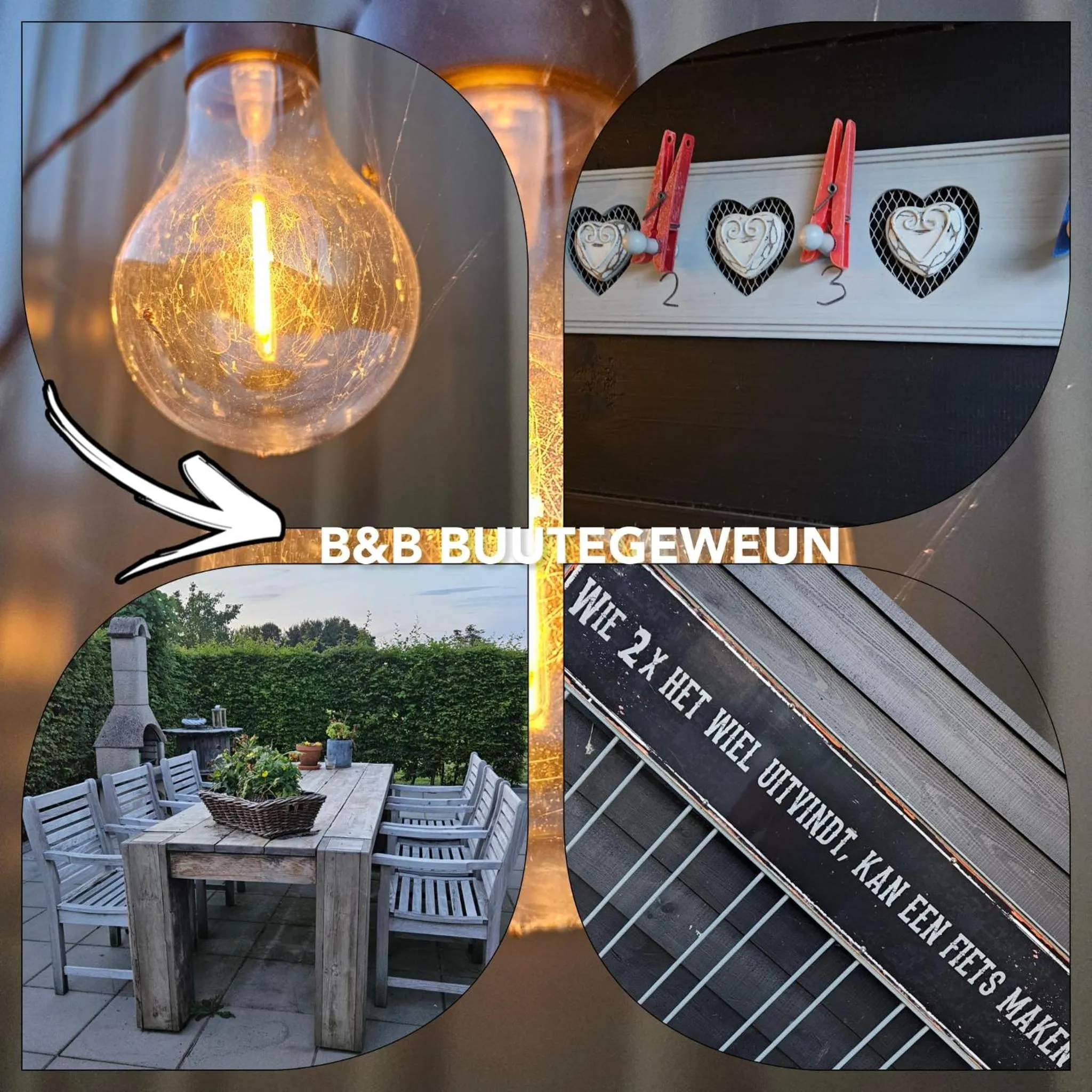 Property logo or sign in B&B Buutegeweun