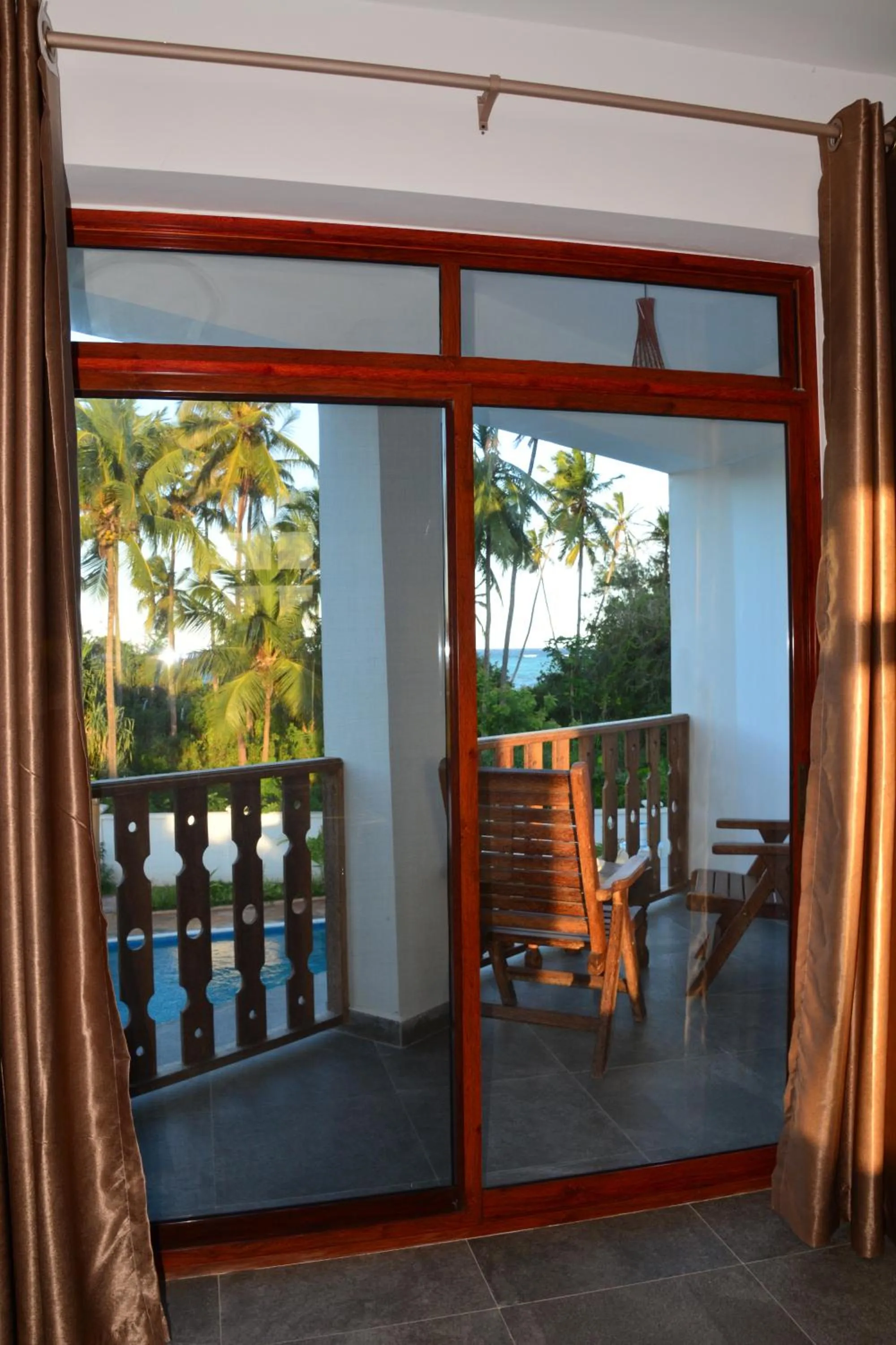 Balcony/Terrace in Zanoceanique Hotel
