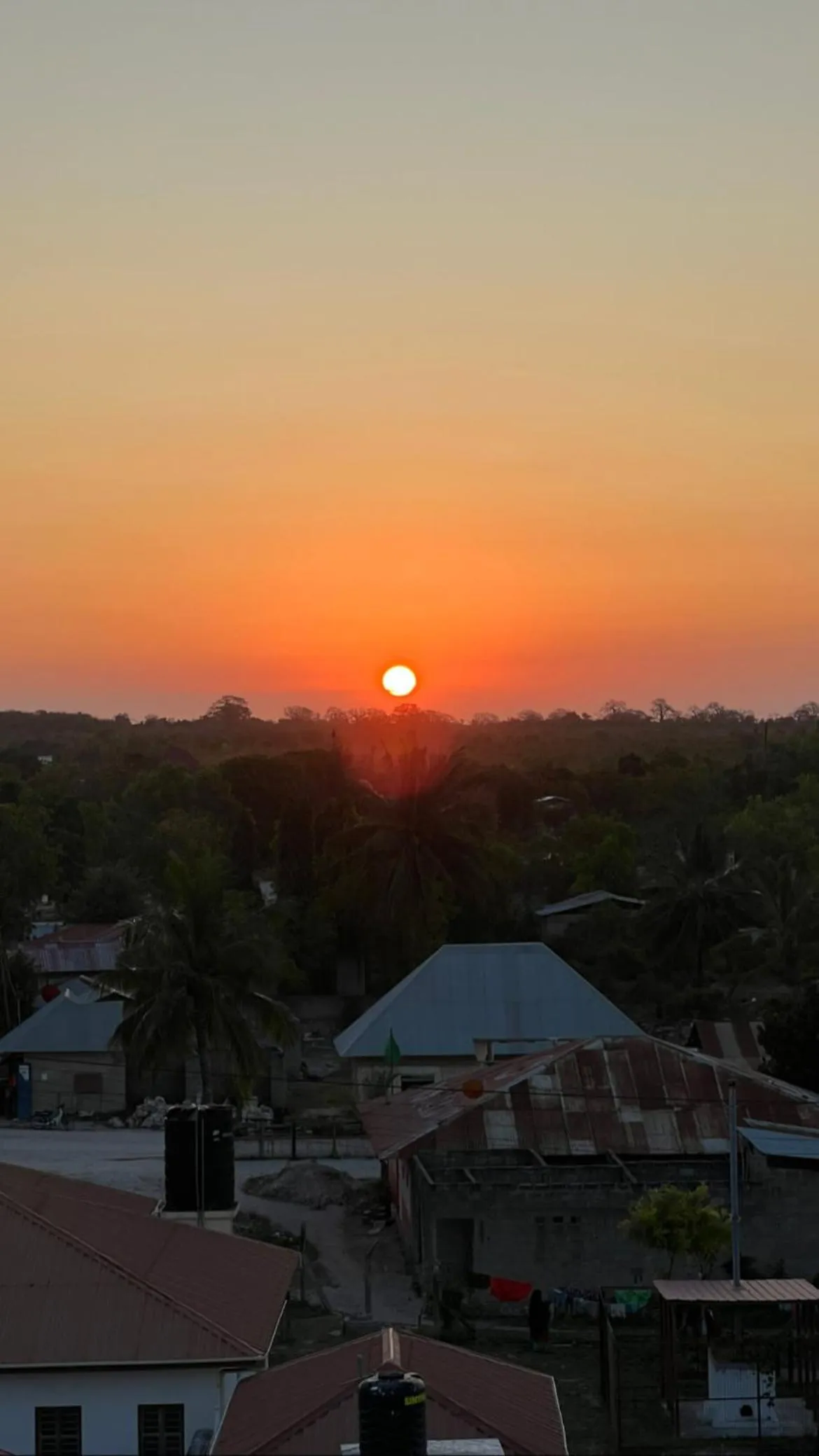 Sunset in Zanoceanique Hotel