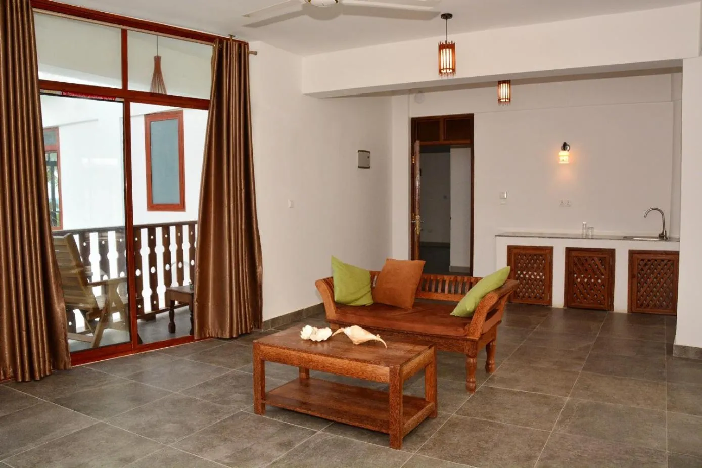 Balcony/Terrace in Zanoceanique Hotel