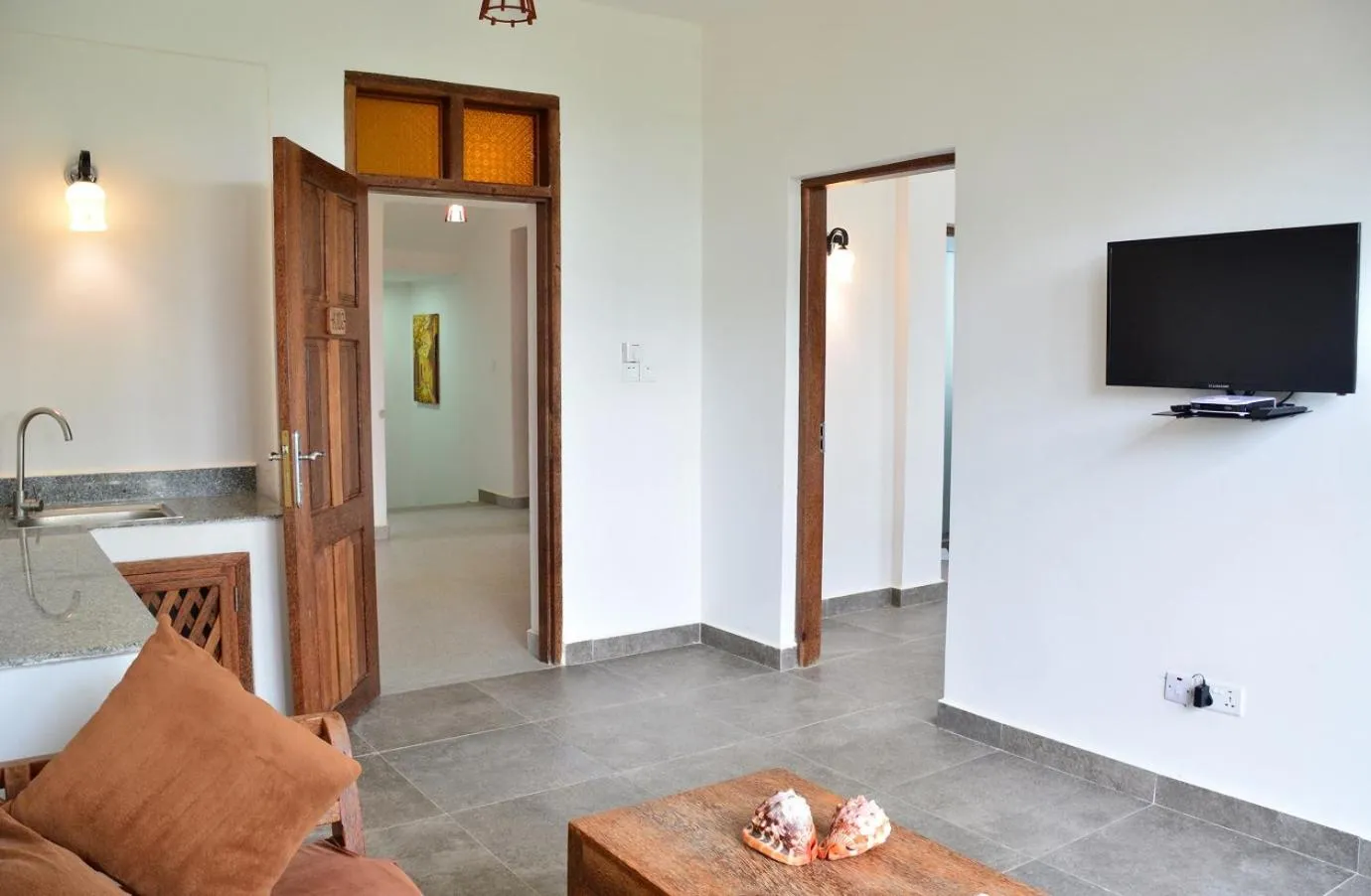 Living room in Zanoceanique Hotel