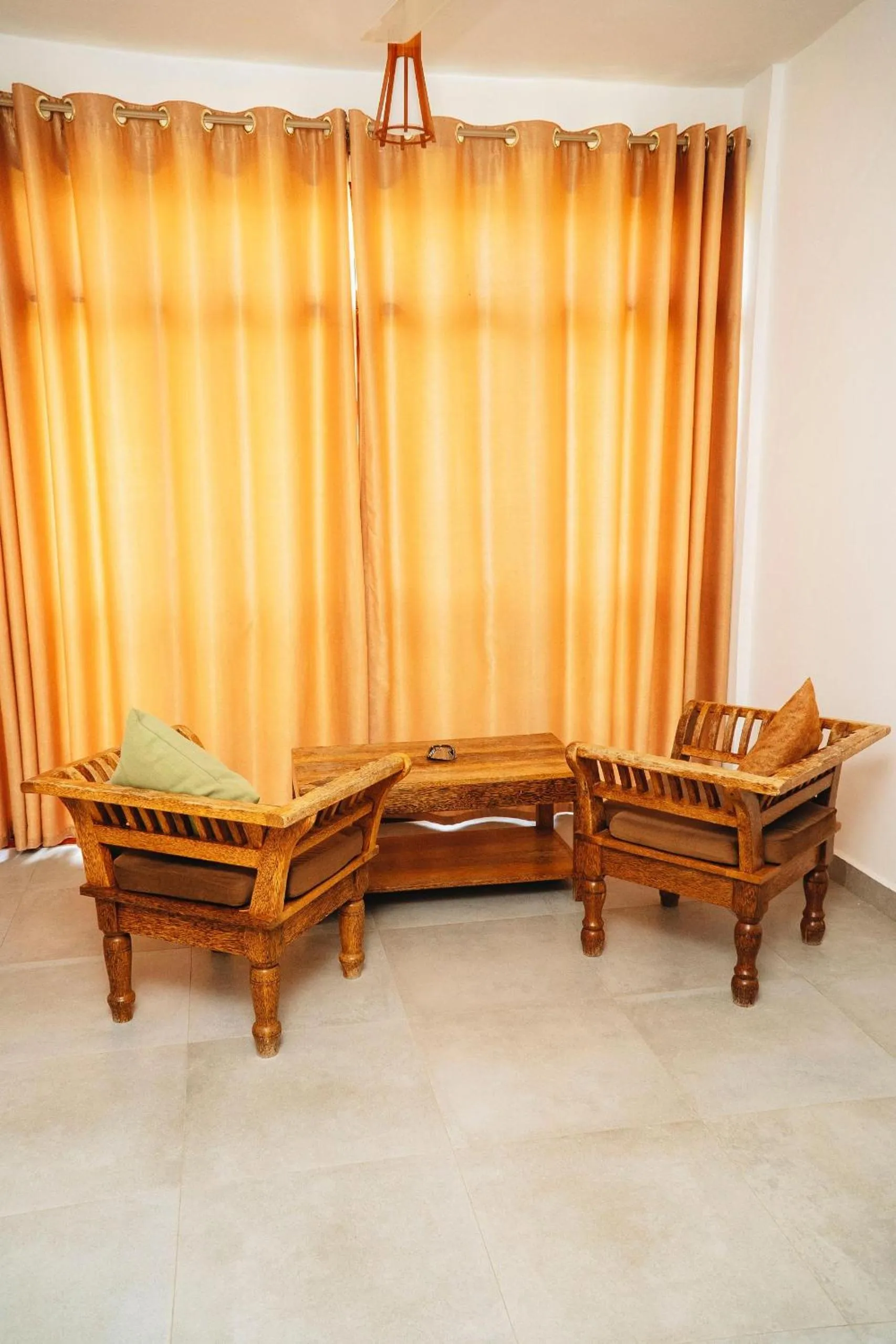 Seating area in Zanoceanique Hotel