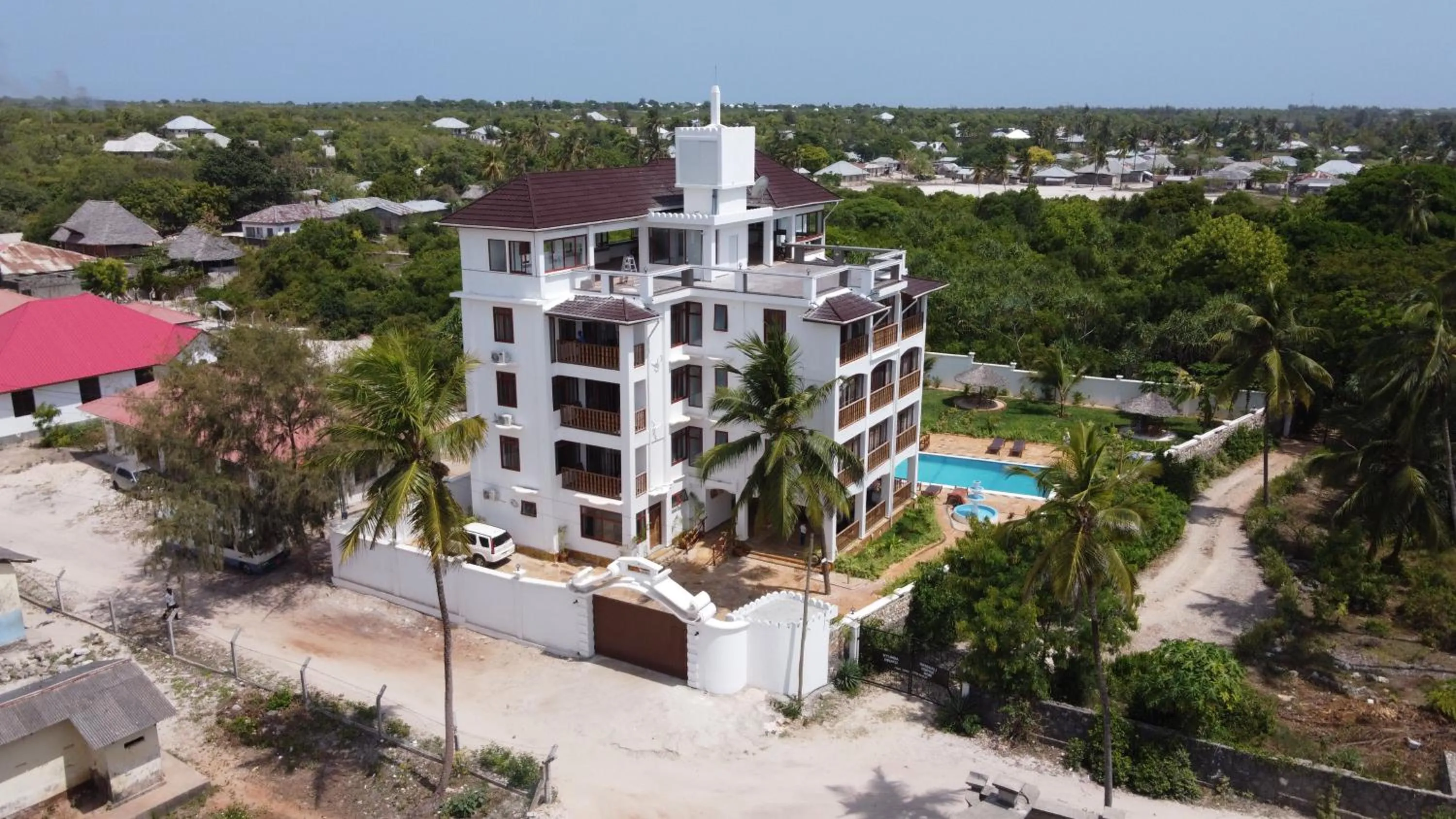 Bird's eye view in Zanoceanique Hotel