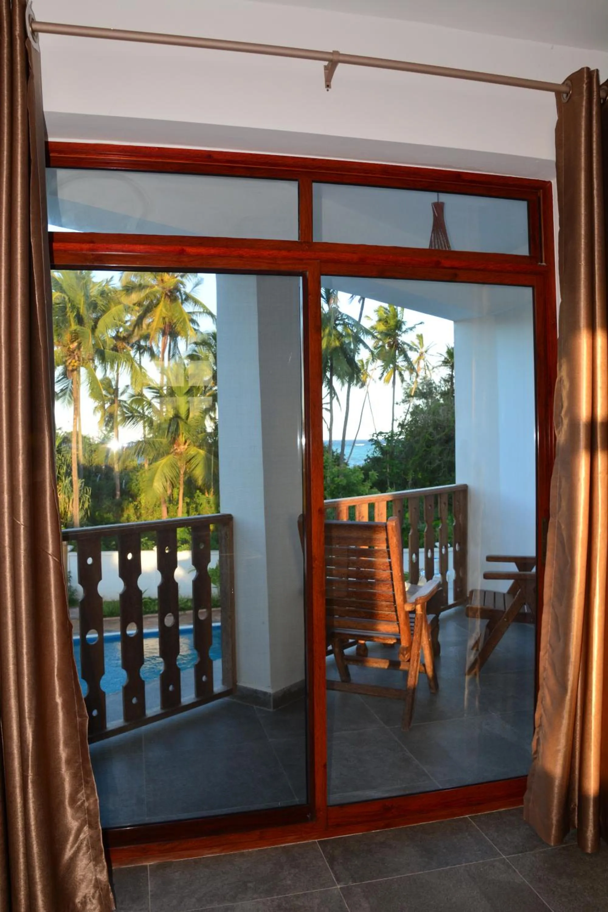 Balcony/Terrace in Zanoceanique Hotel
