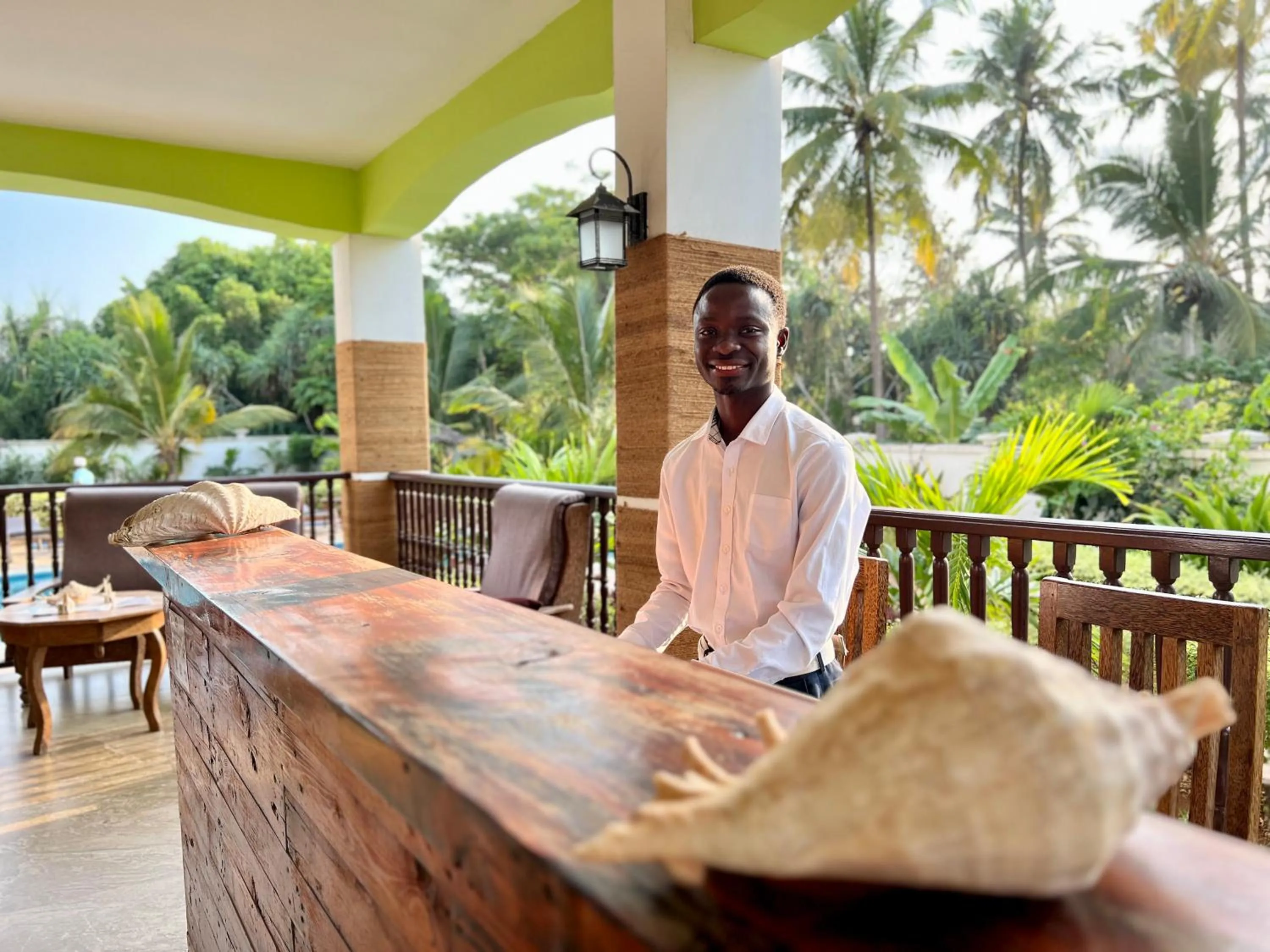 Lobby or reception in Zanoceanique Hotel