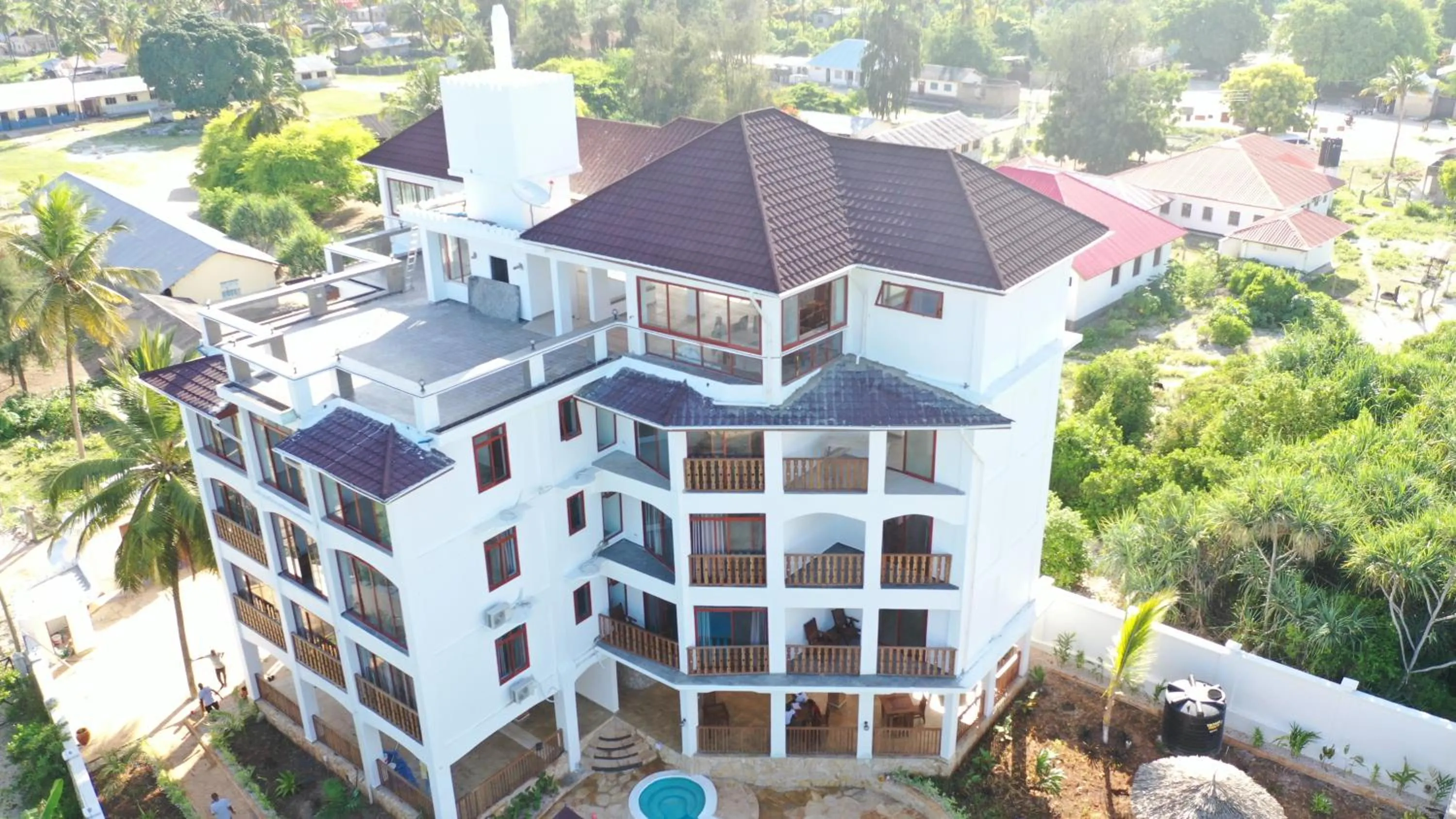 Property building in Zanoceanique Hotel