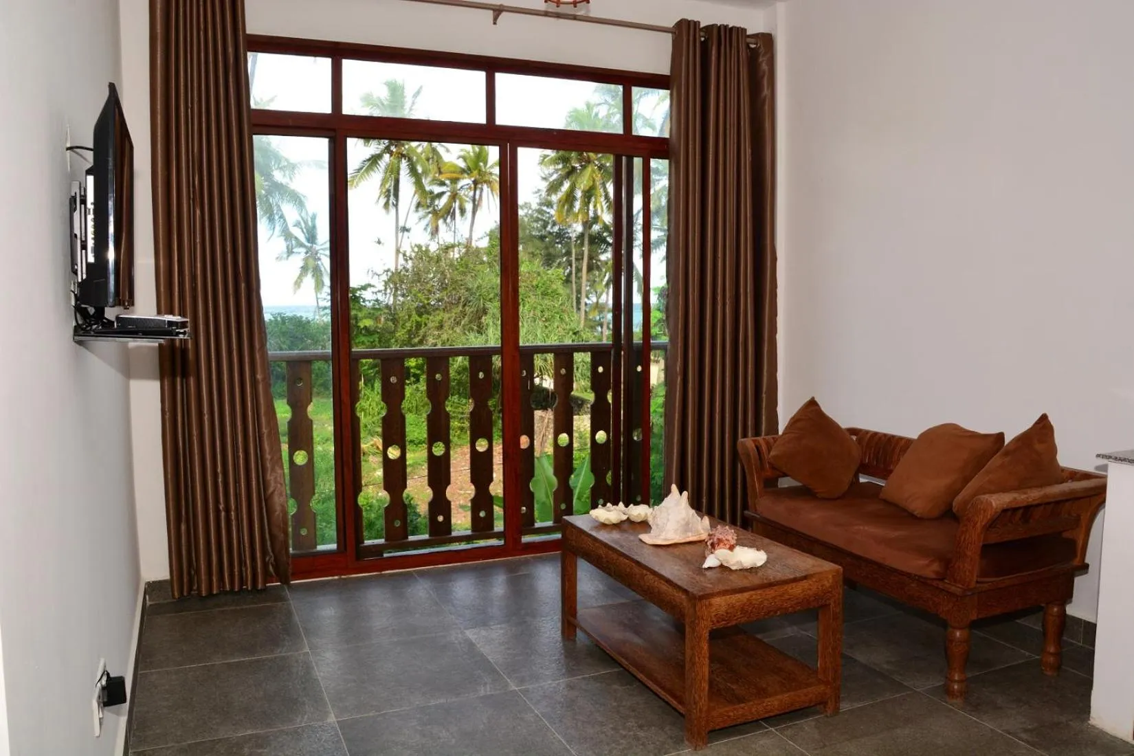 Living room in Zanoceanique Hotel