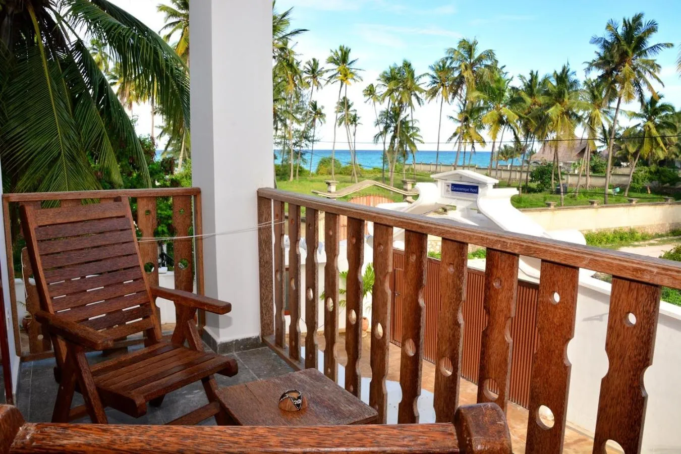 Balcony/Terrace in Zanoceanique Hotel