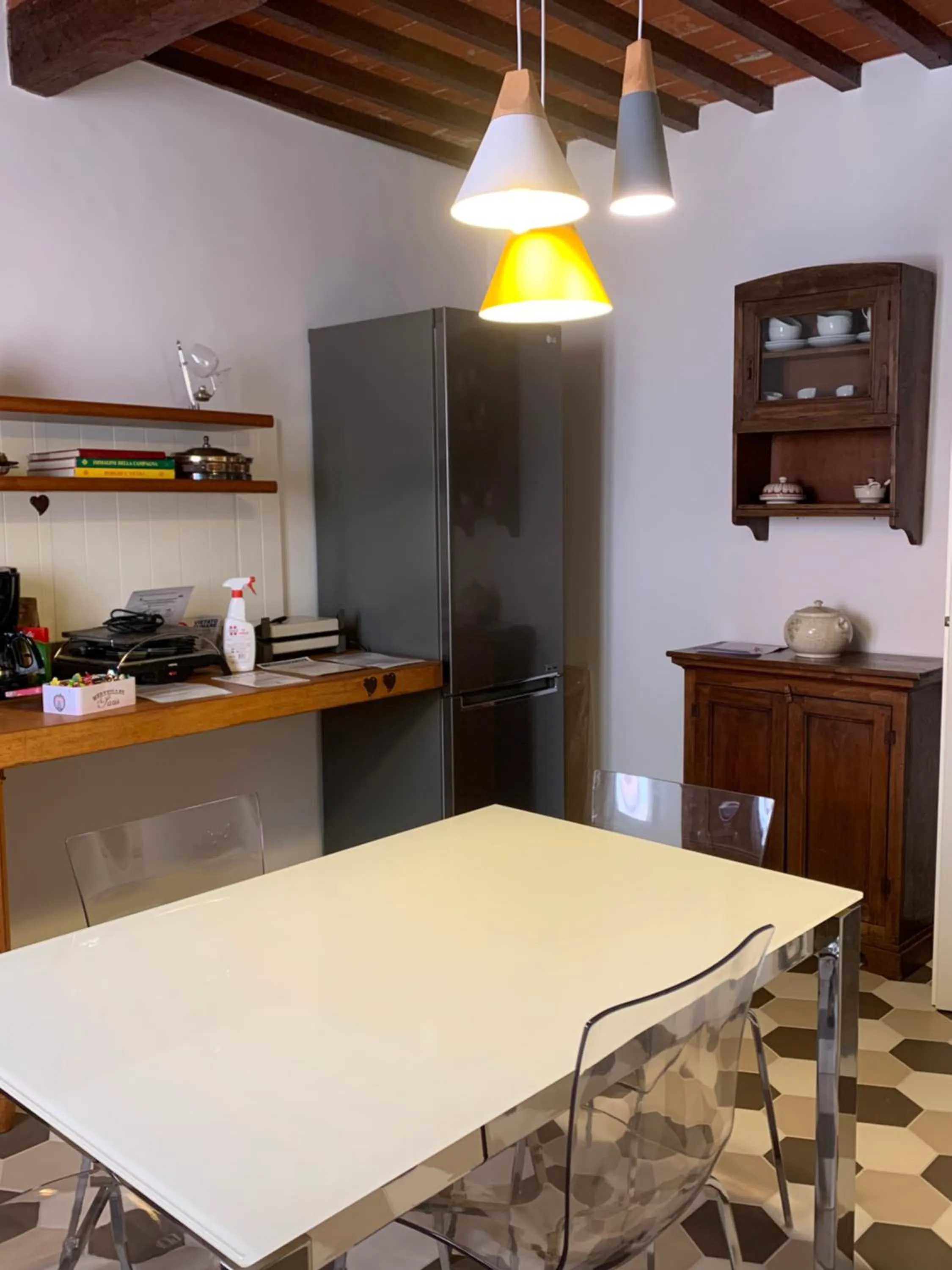 Dining area in Fonte alle Ninfe B&B