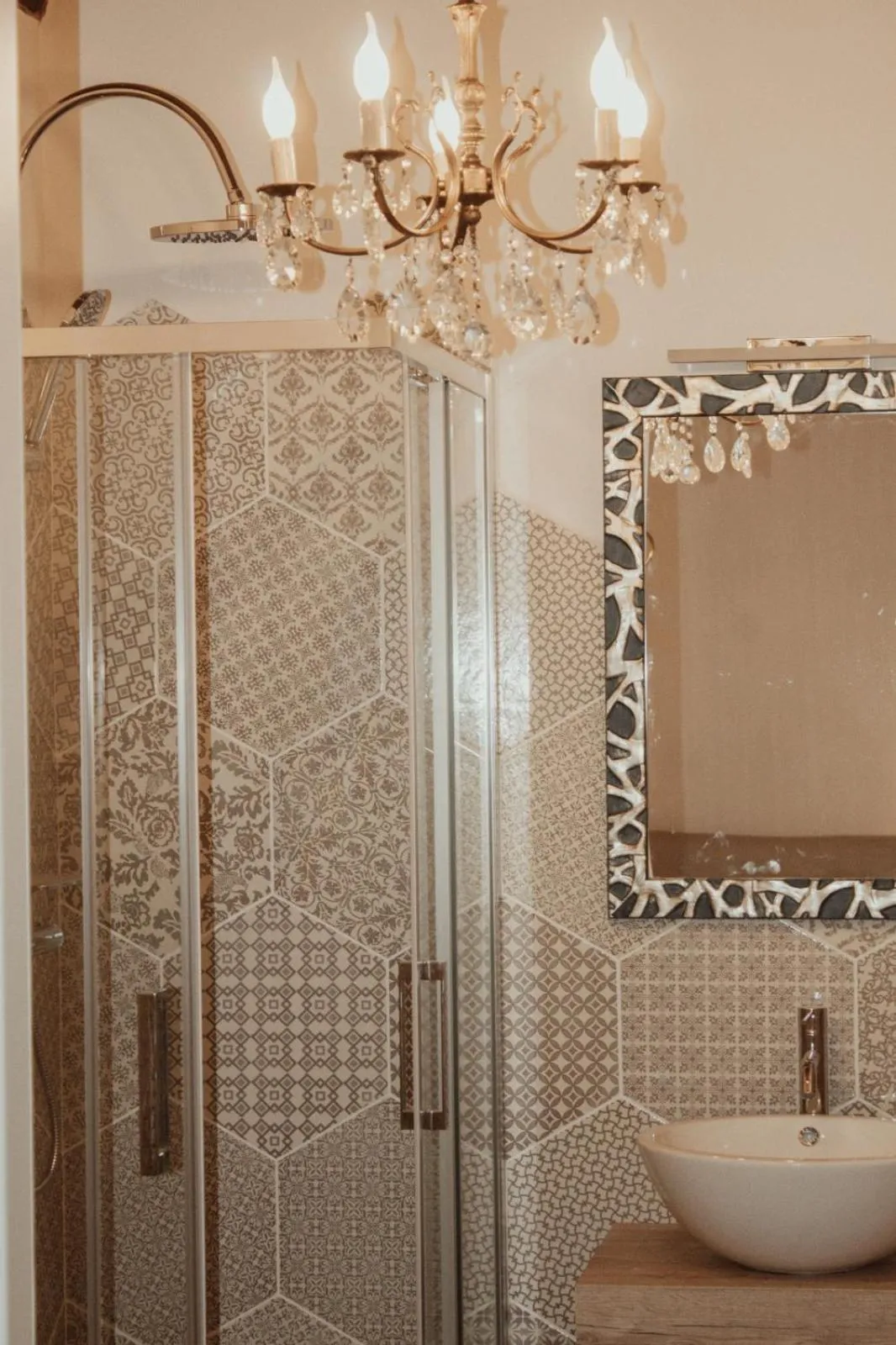 Bathroom in Fonte alle Ninfe B&B