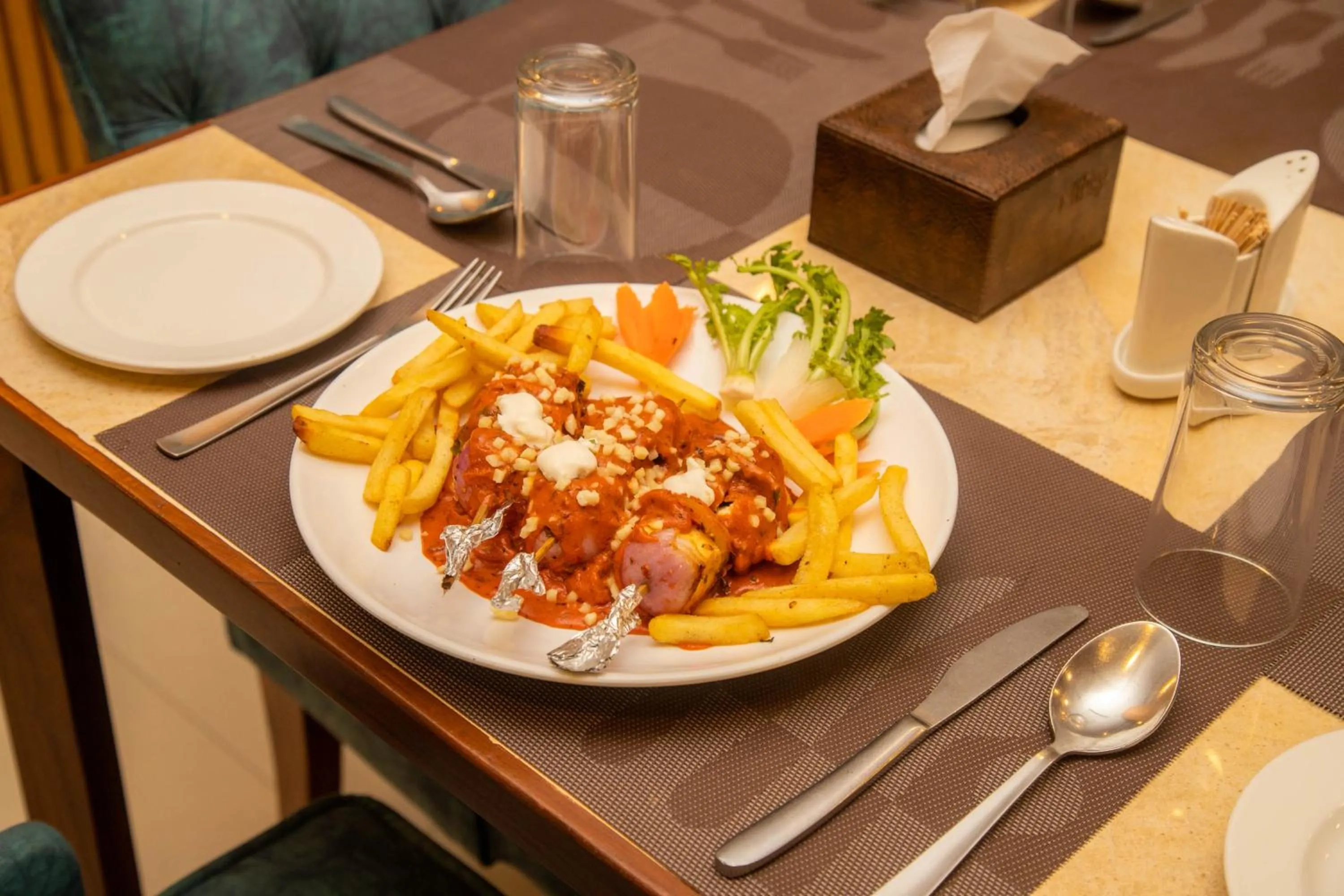 Food in The SR Hotel