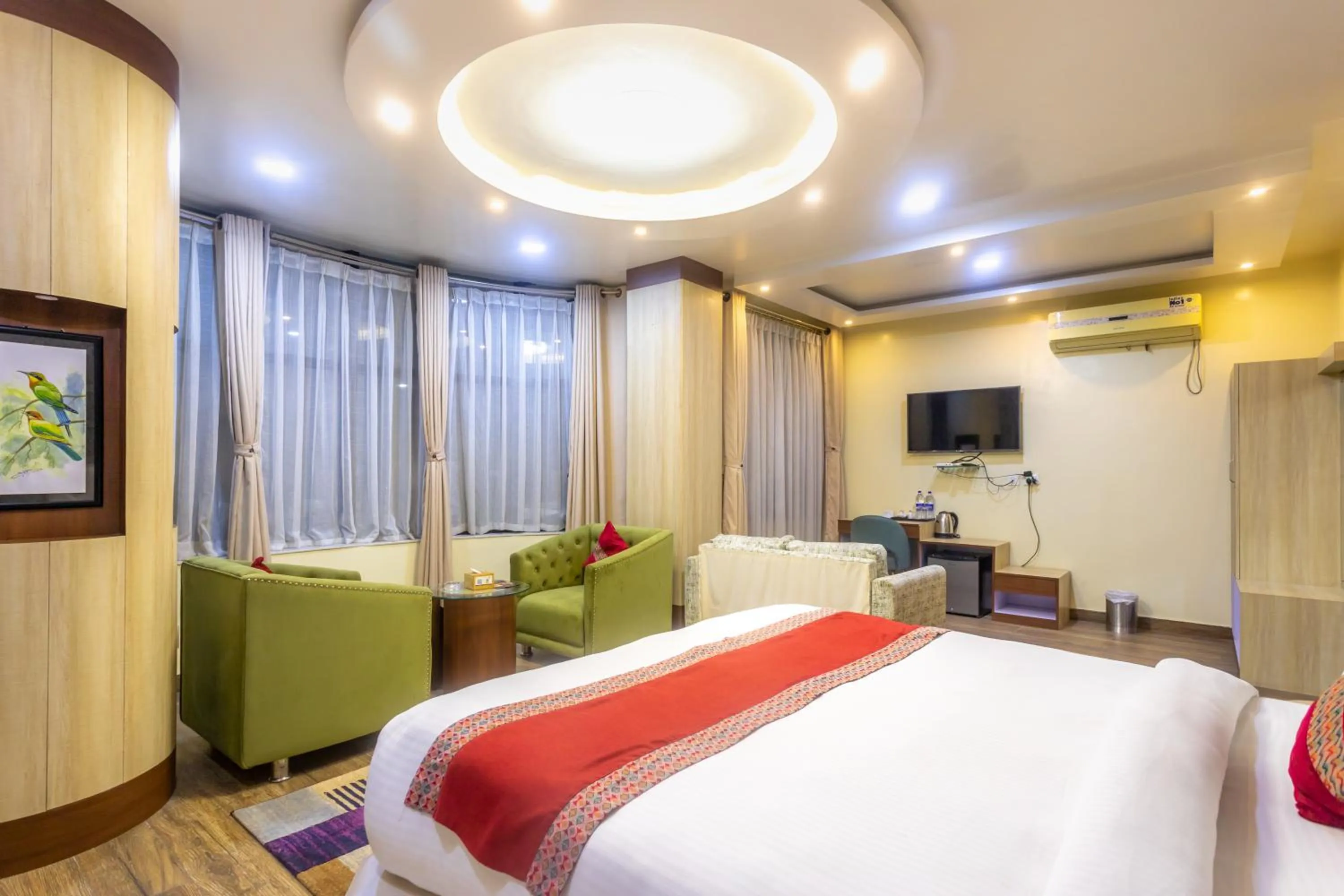 TV and multimedia, Bed in The SR Hotel