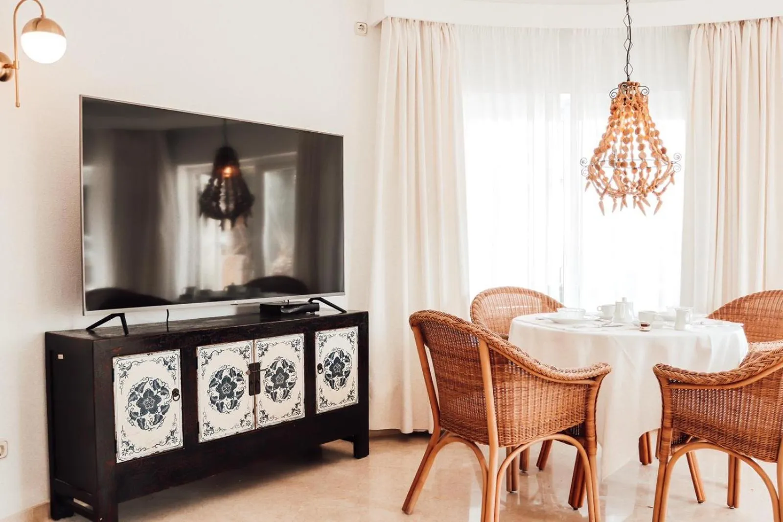 Living room in Villa Piccola by Cassai