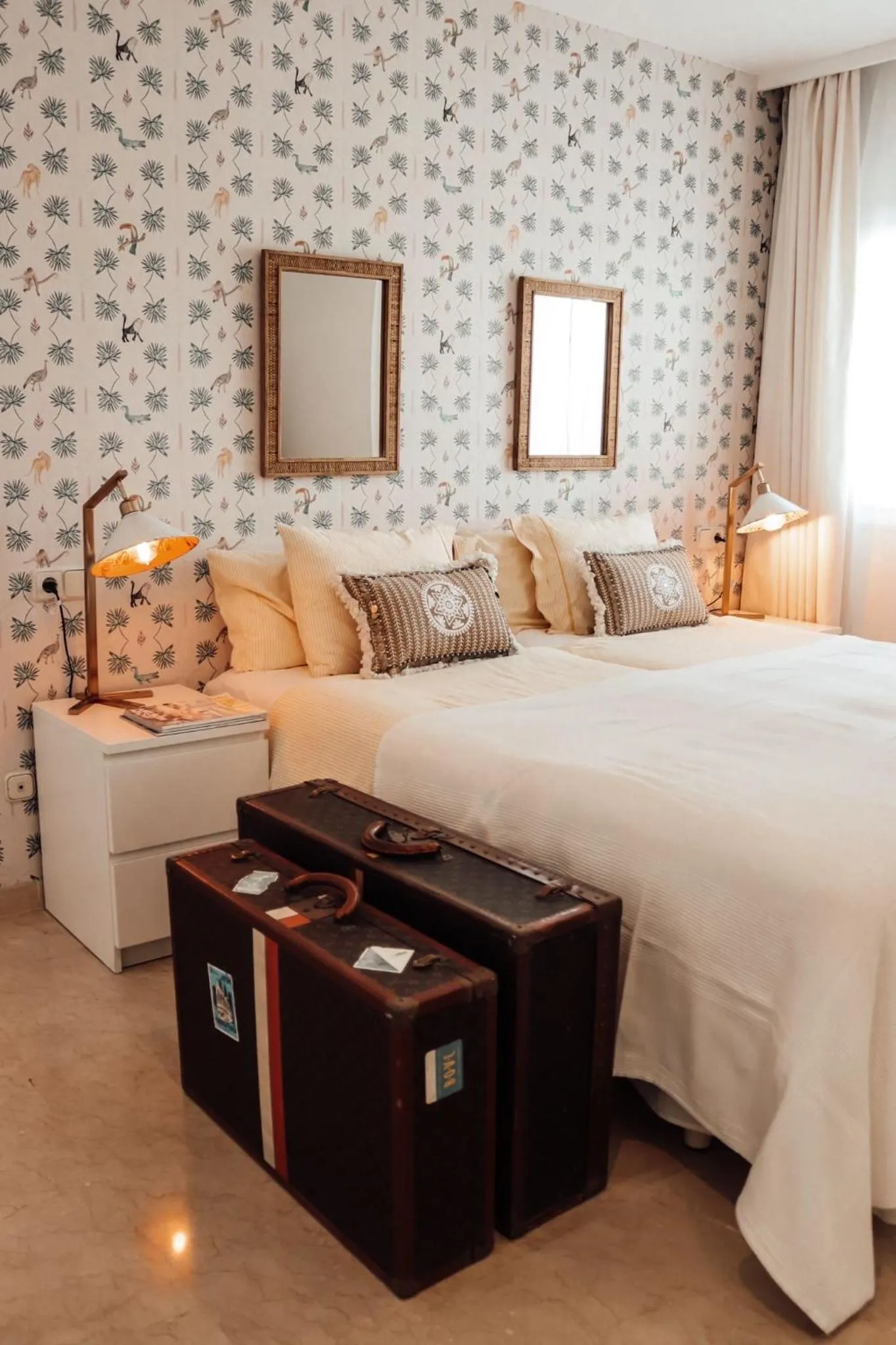 Bed in Villa Piccola by Cassai