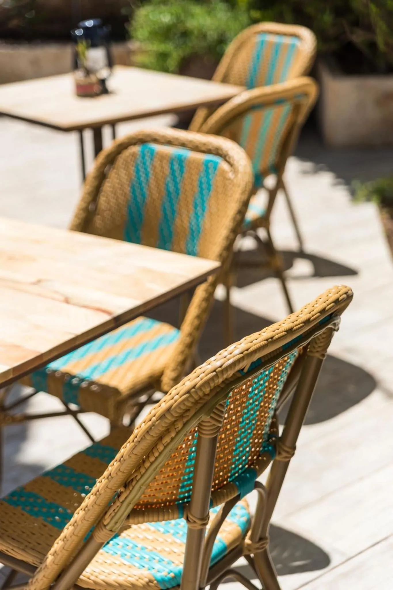 Patio in Villa Piccola by Cassai