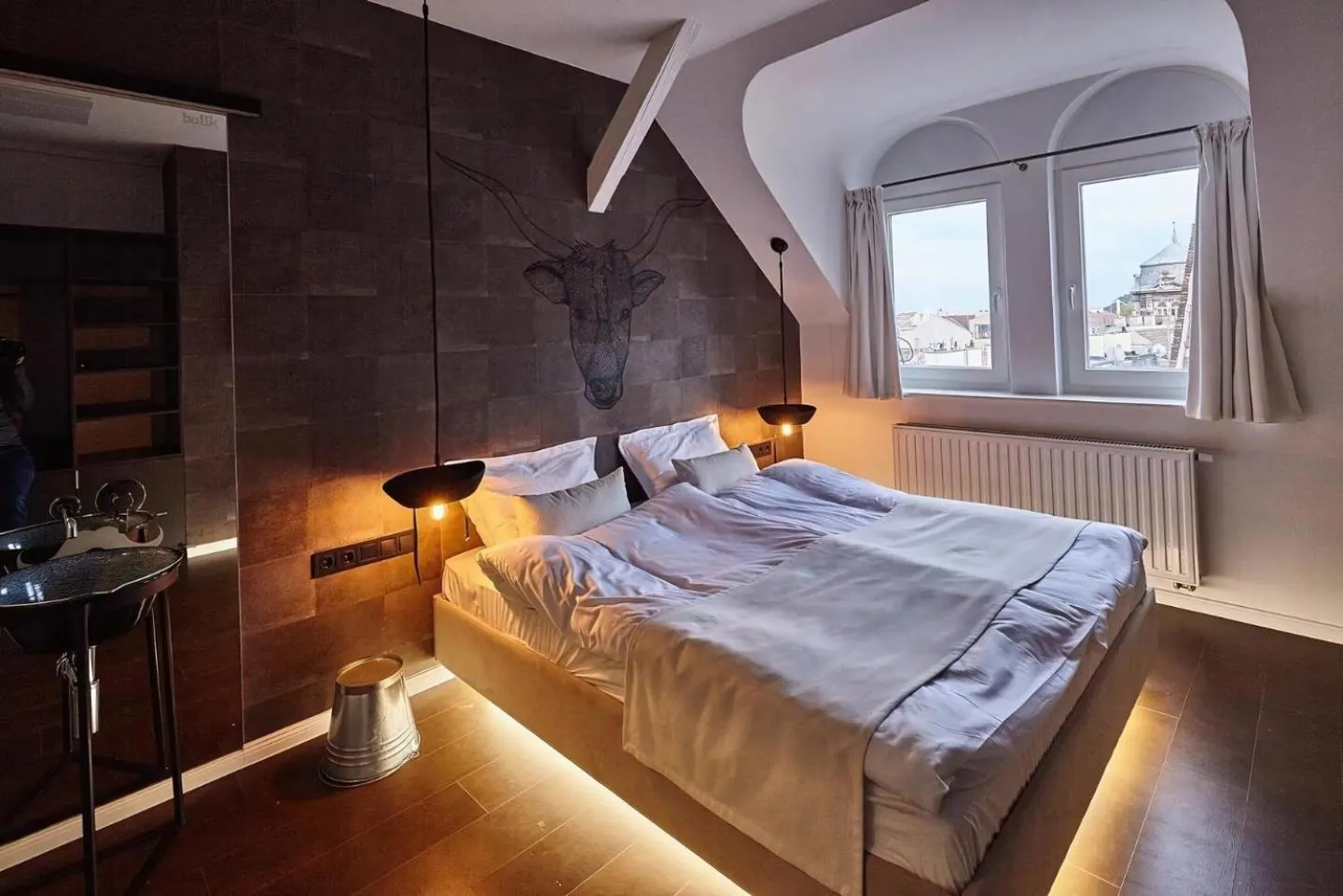 Bed in Butik Apartments, by BQA