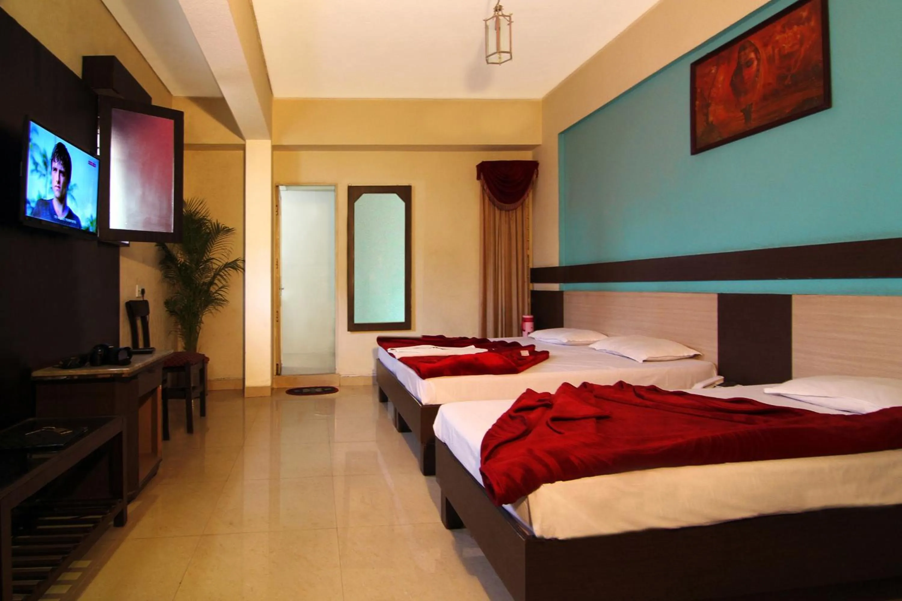 Photo of the whole room, Bed in Hotel The Shagun