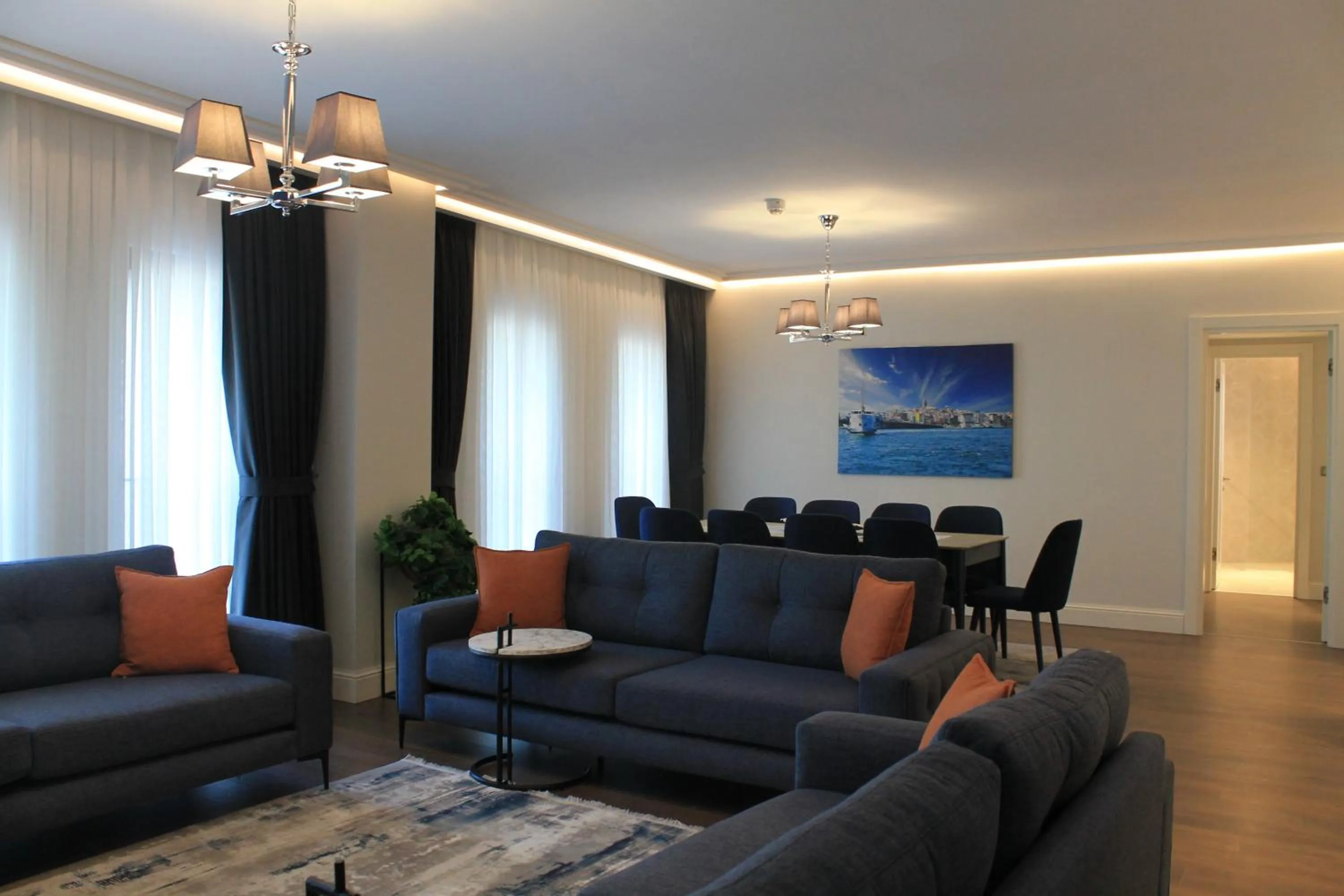 Living room in Garlon Residence