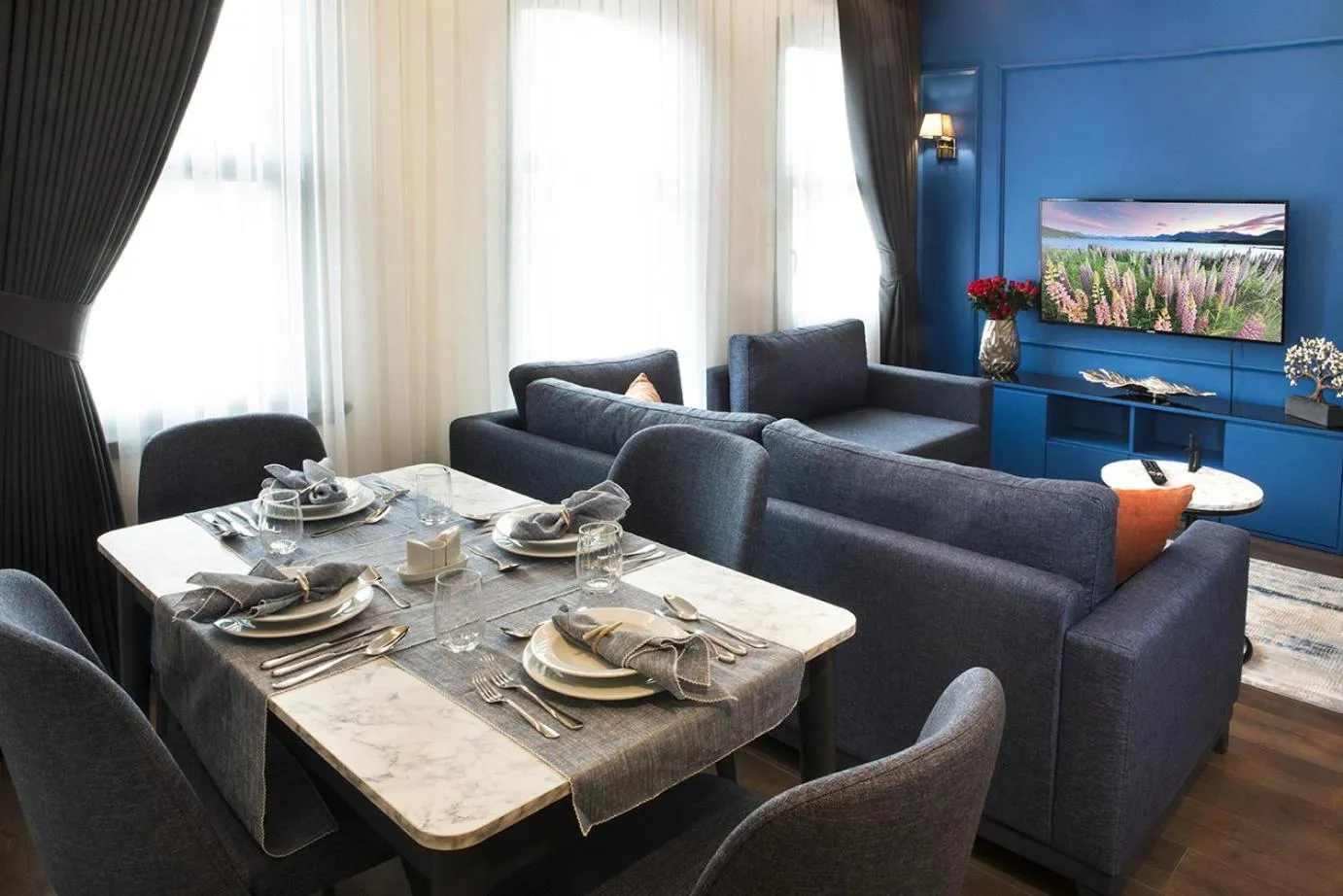 Dining area in Garlon Residence