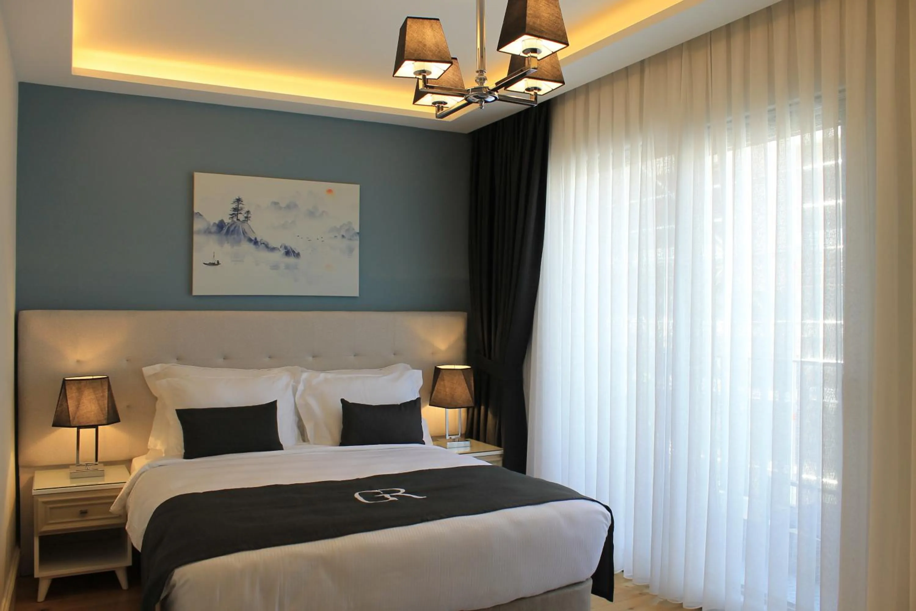 Bedroom, Bed in Garlon Residence