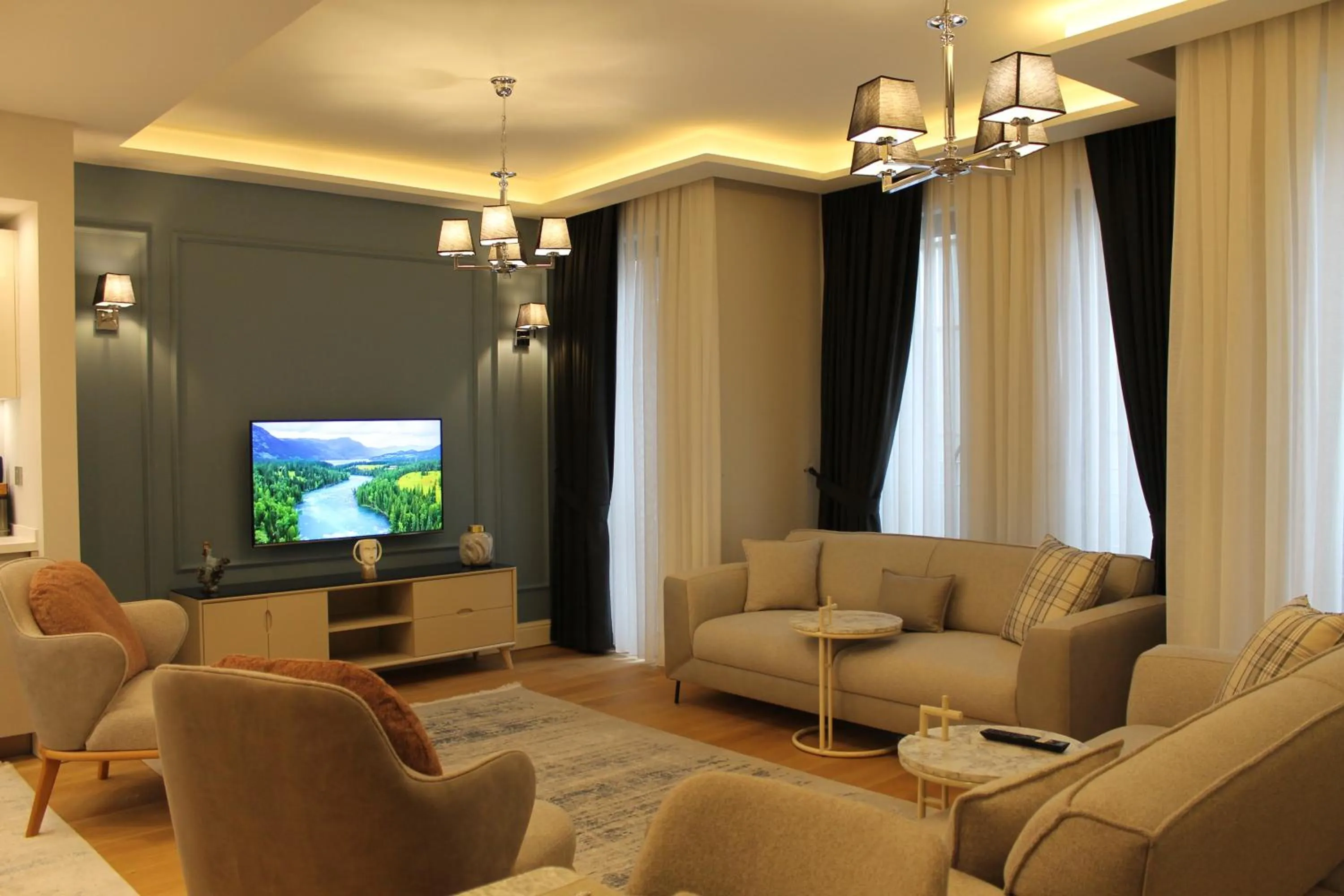 Living room in Garlon Residence