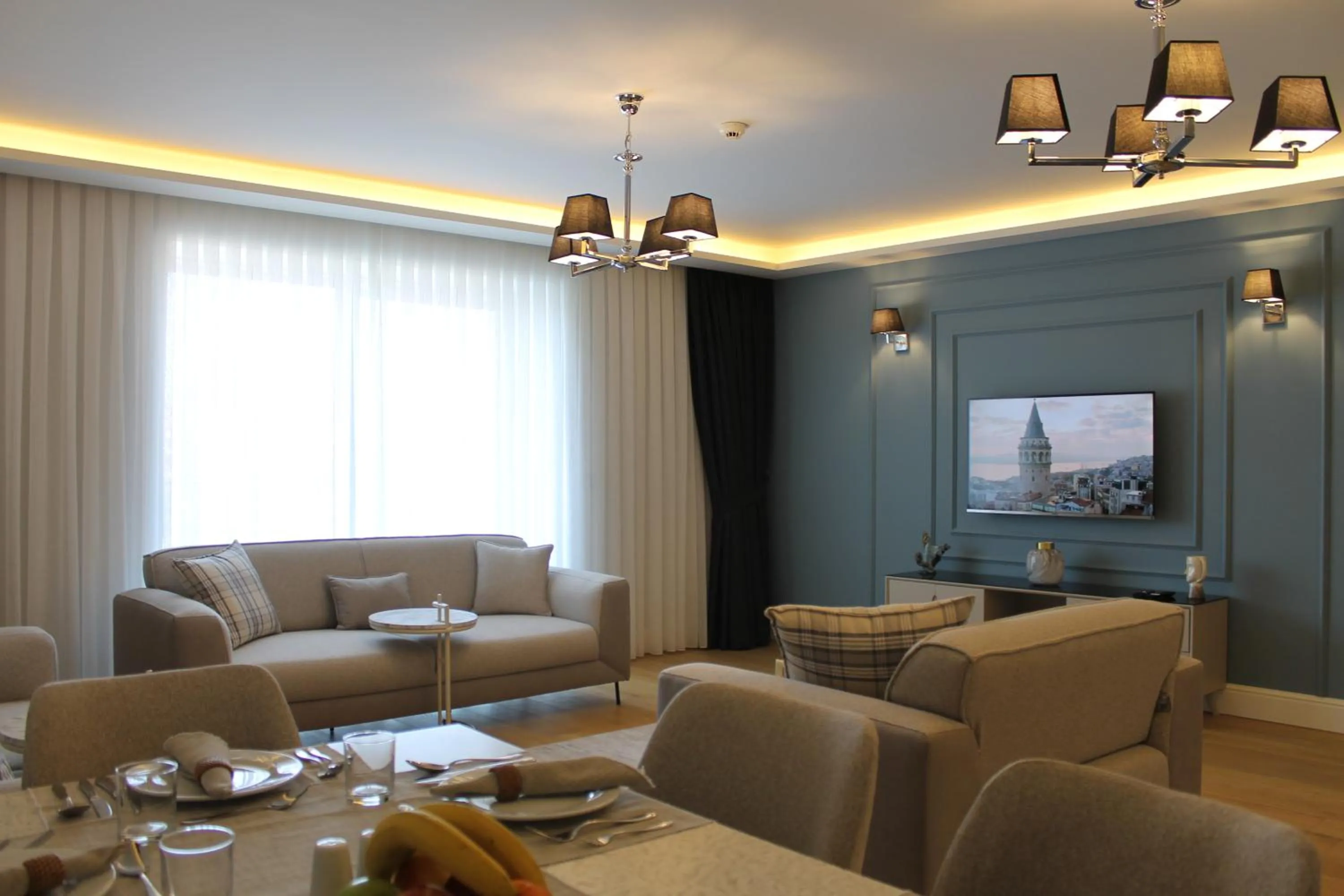 Living room in Garlon Residence