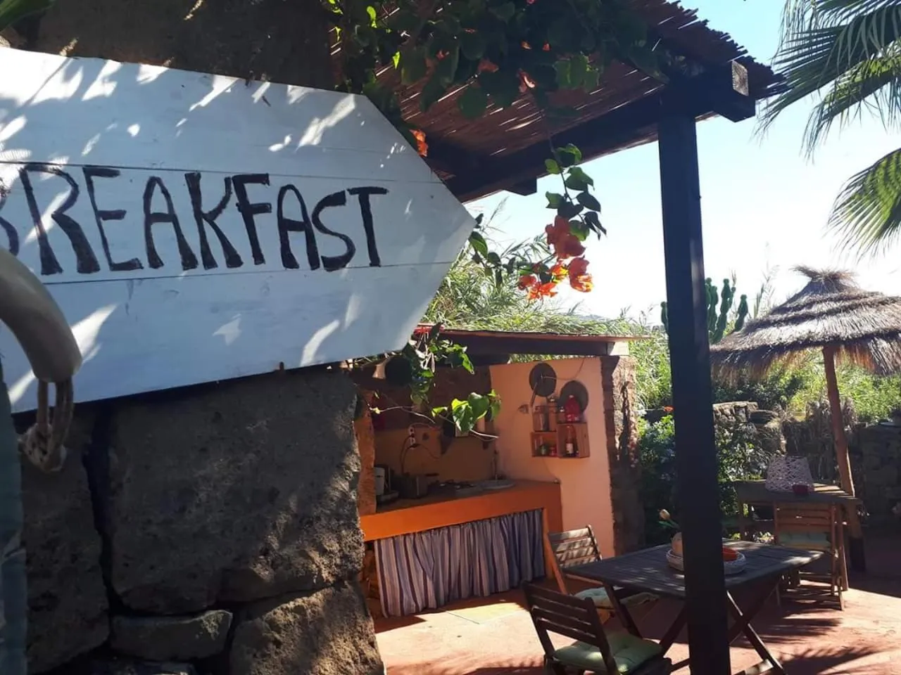 Text overlay in Cactus b&b Le casette di Marilena