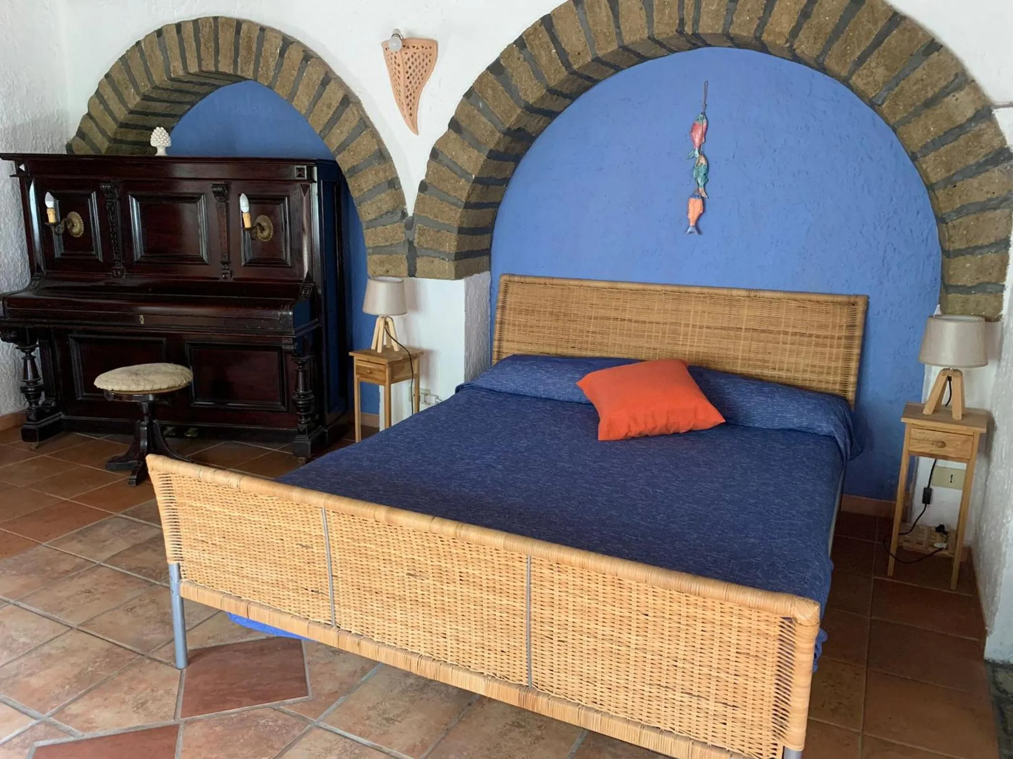 Bed in Cactus b&b Le casette di Marilena