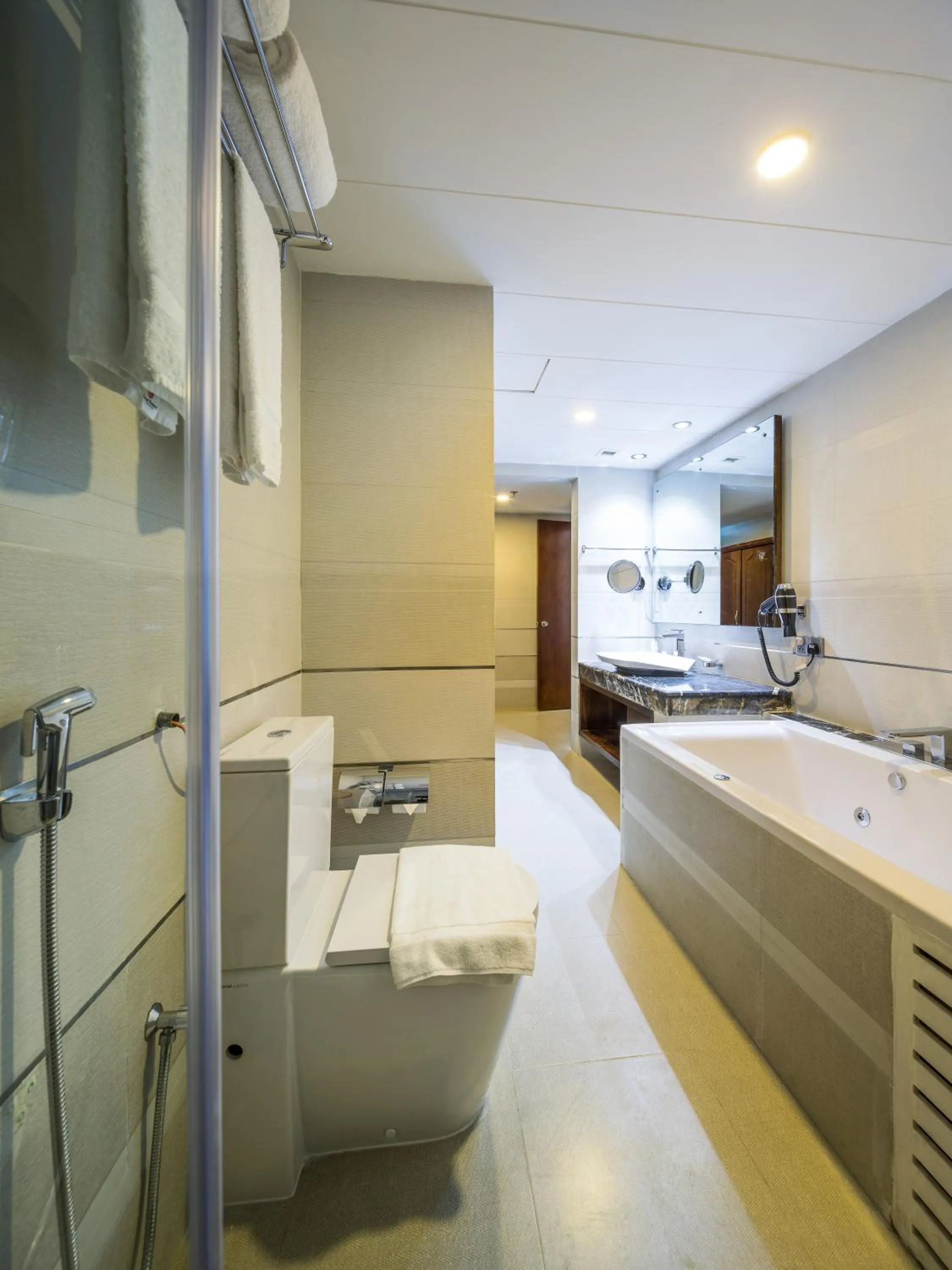 Bathroom, Bed in Grand Palace Hotel & Resort Sylhet