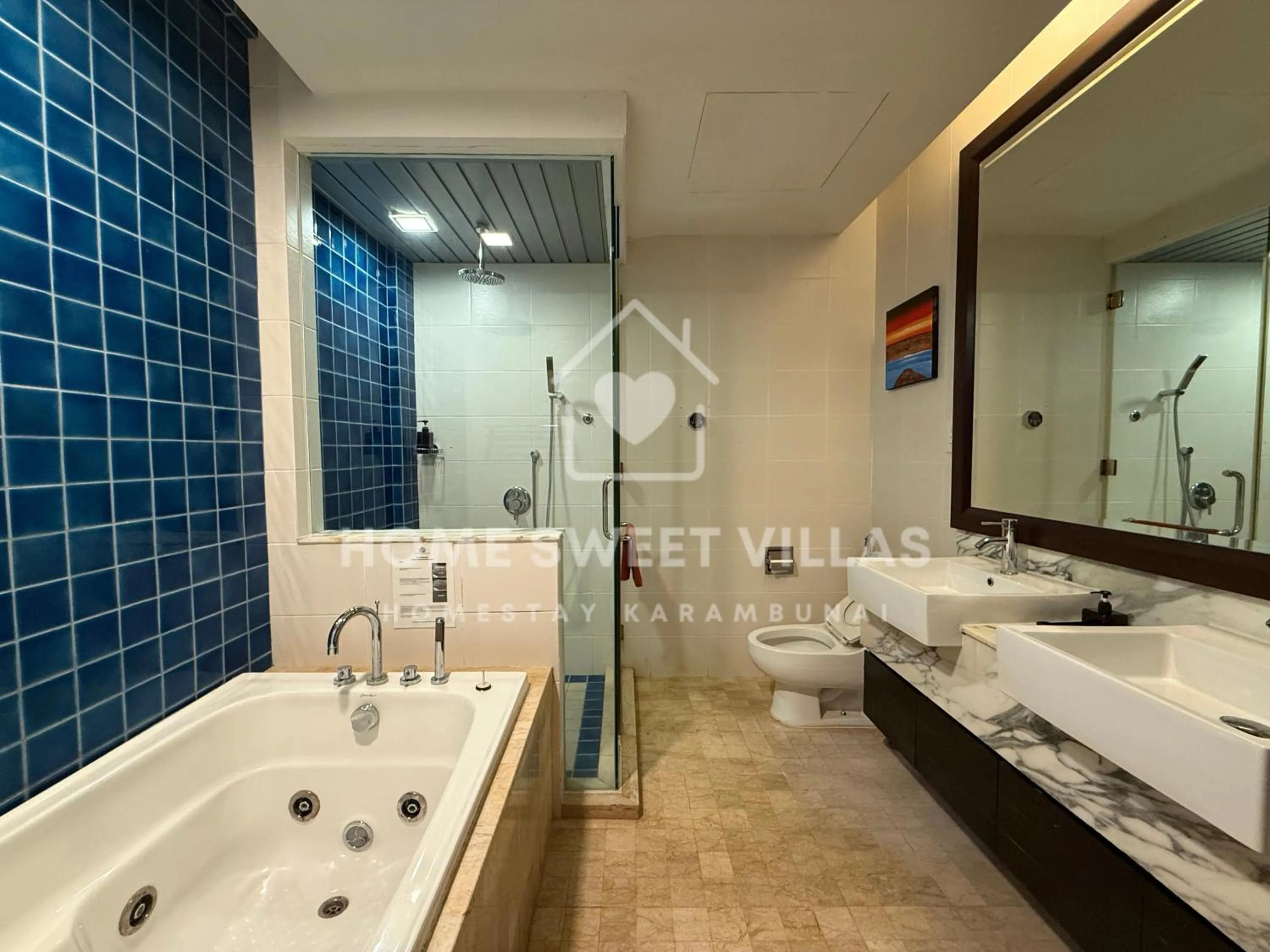 Toilet in Home Sweet Villas, Karambunai