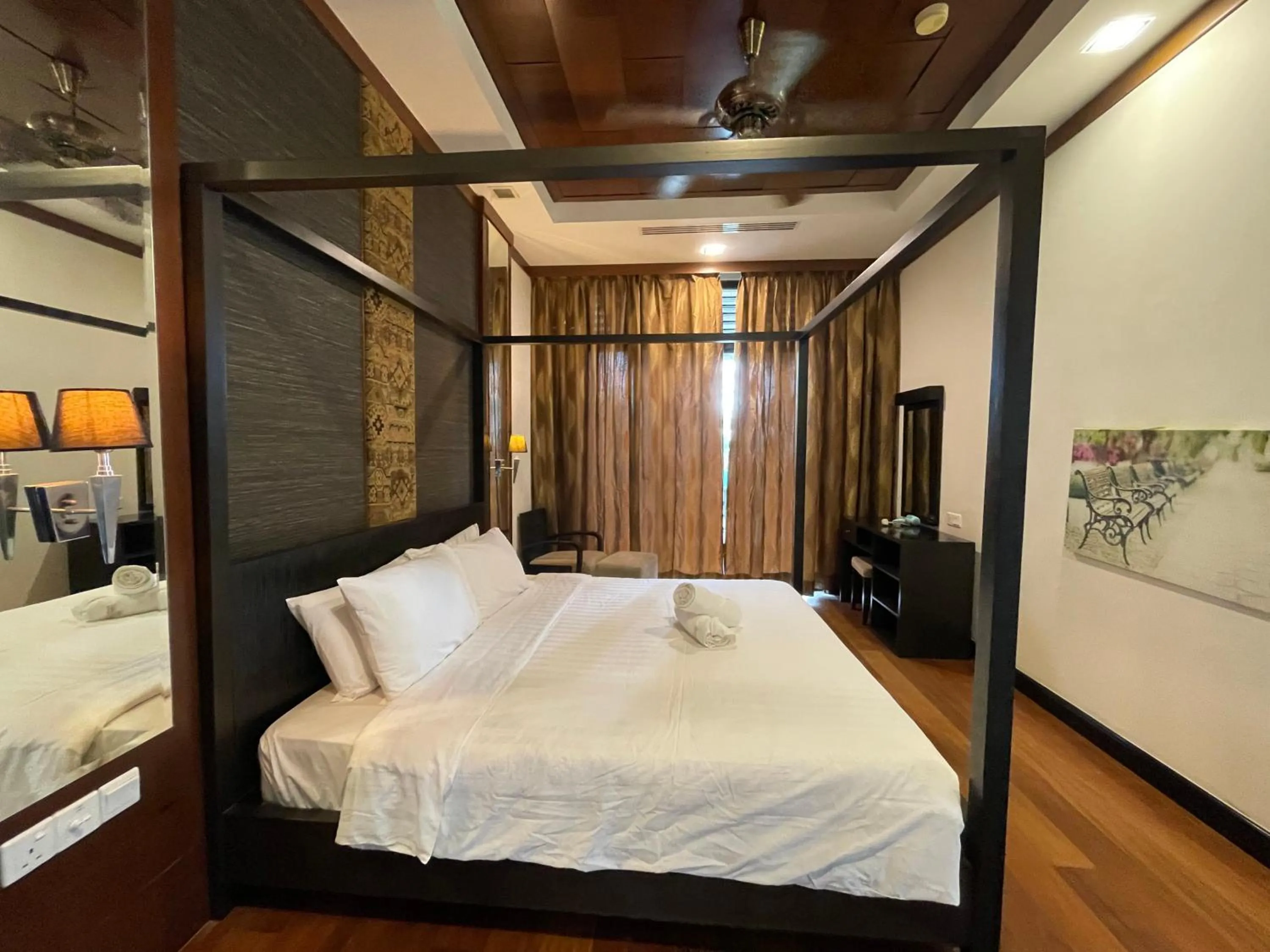 Bedroom, Bed in Home Sweet Villas, Karambunai