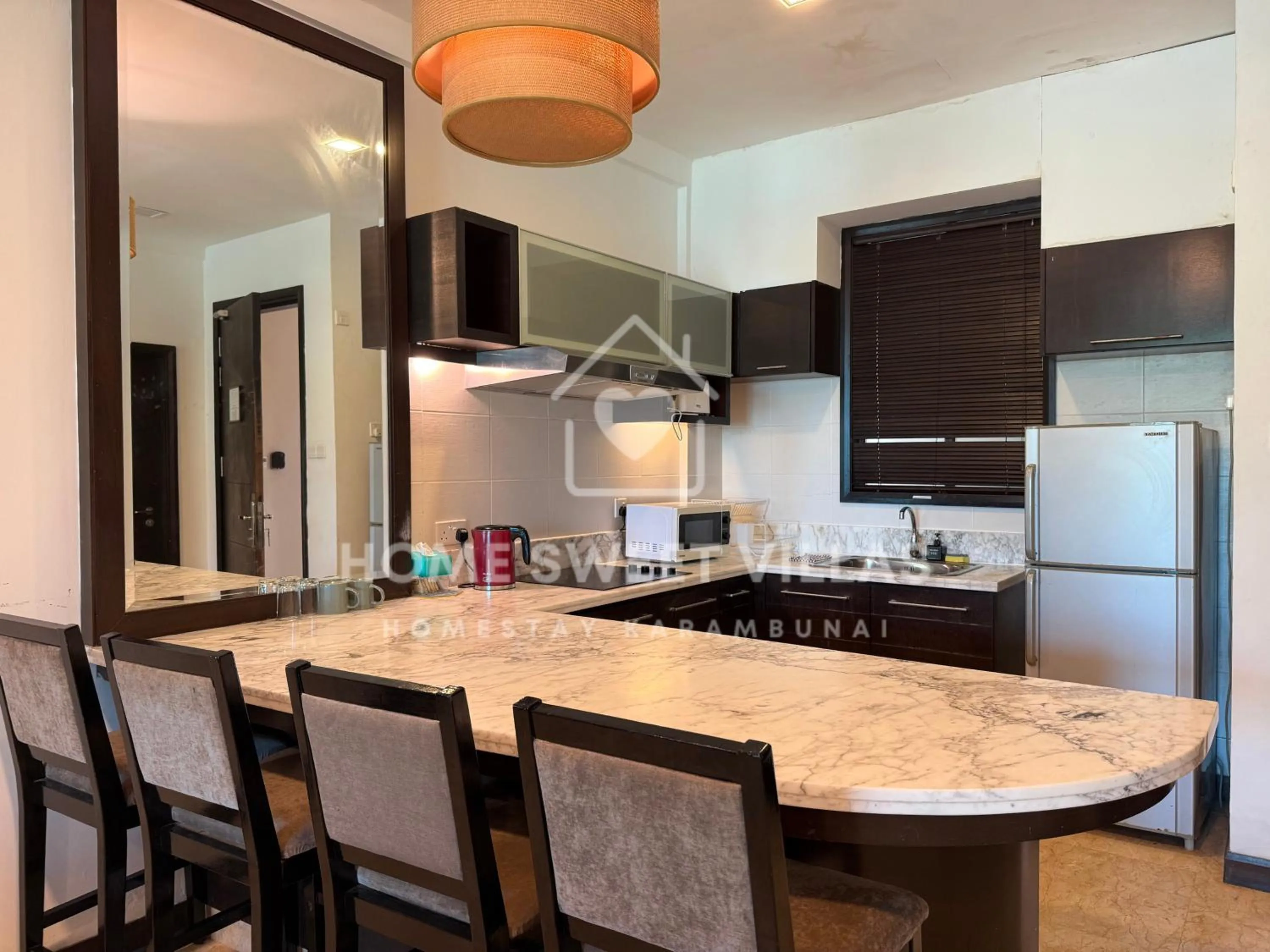 Kitchen or kitchenette in Home Sweet Villas, Karambunai