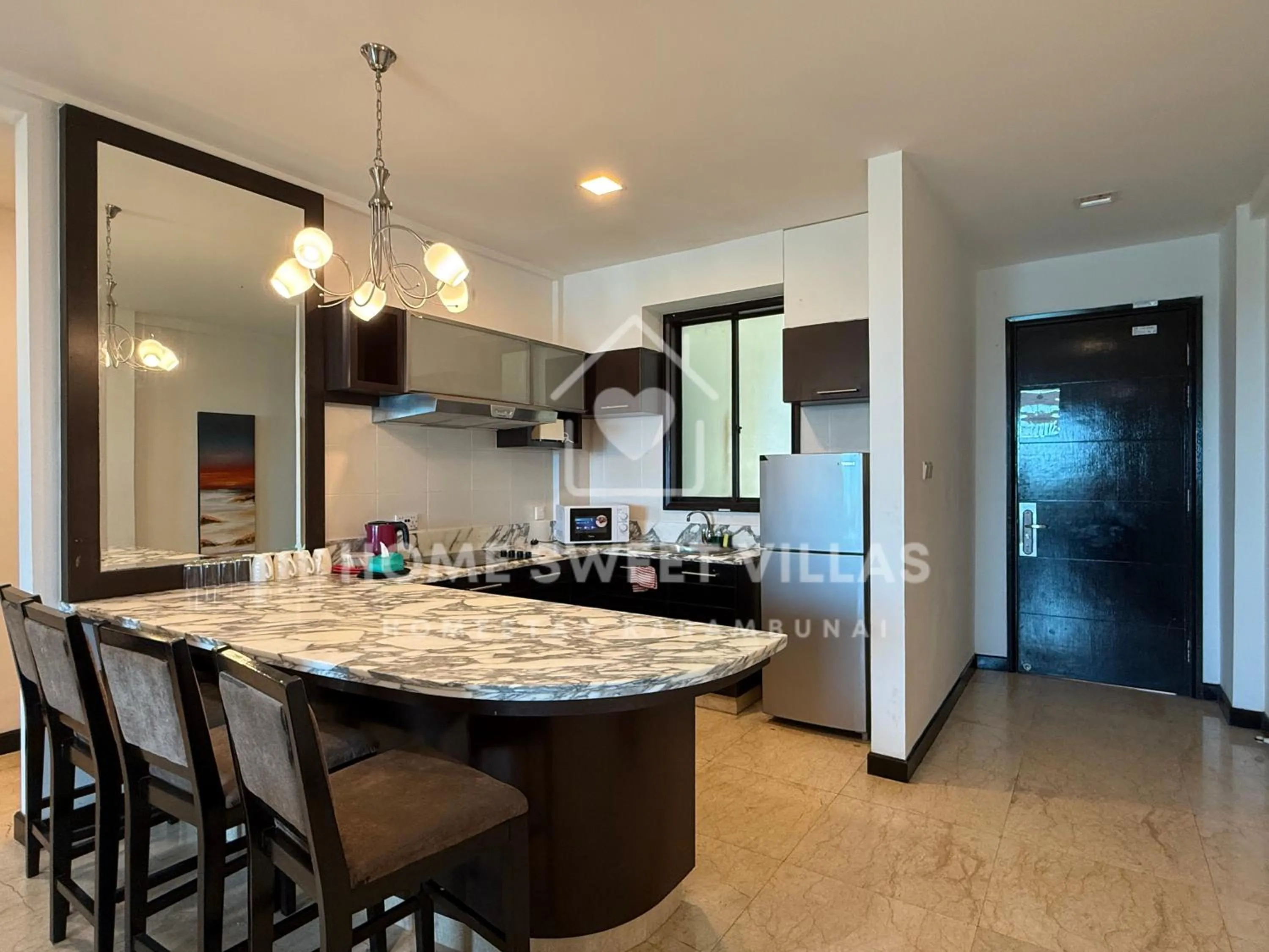 Kitchen or kitchenette in Home Sweet Villas, Karambunai