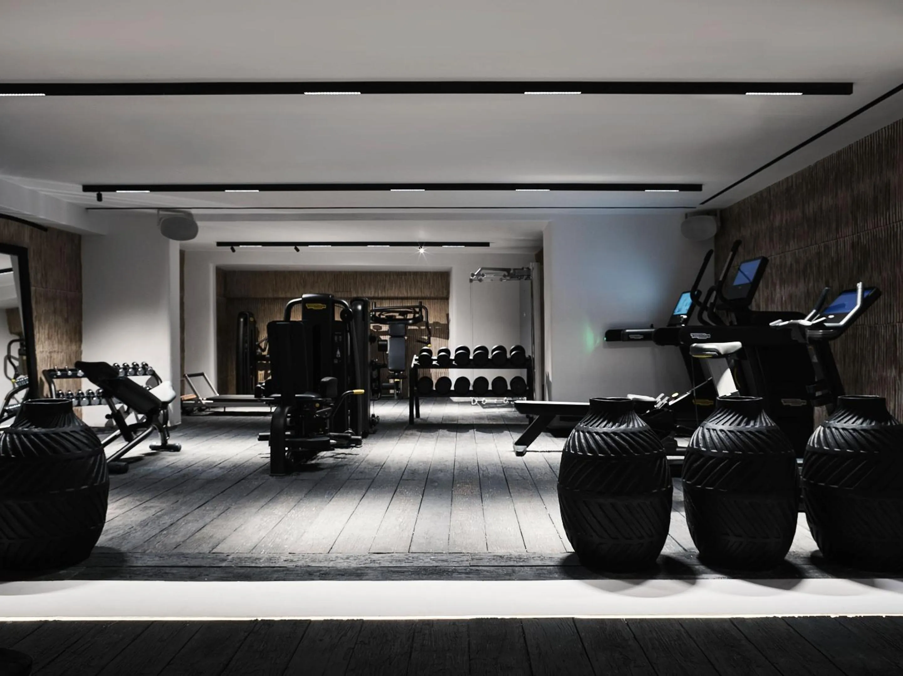 Fitness centre/facilities in Myconian O, a Member of Design Hotels