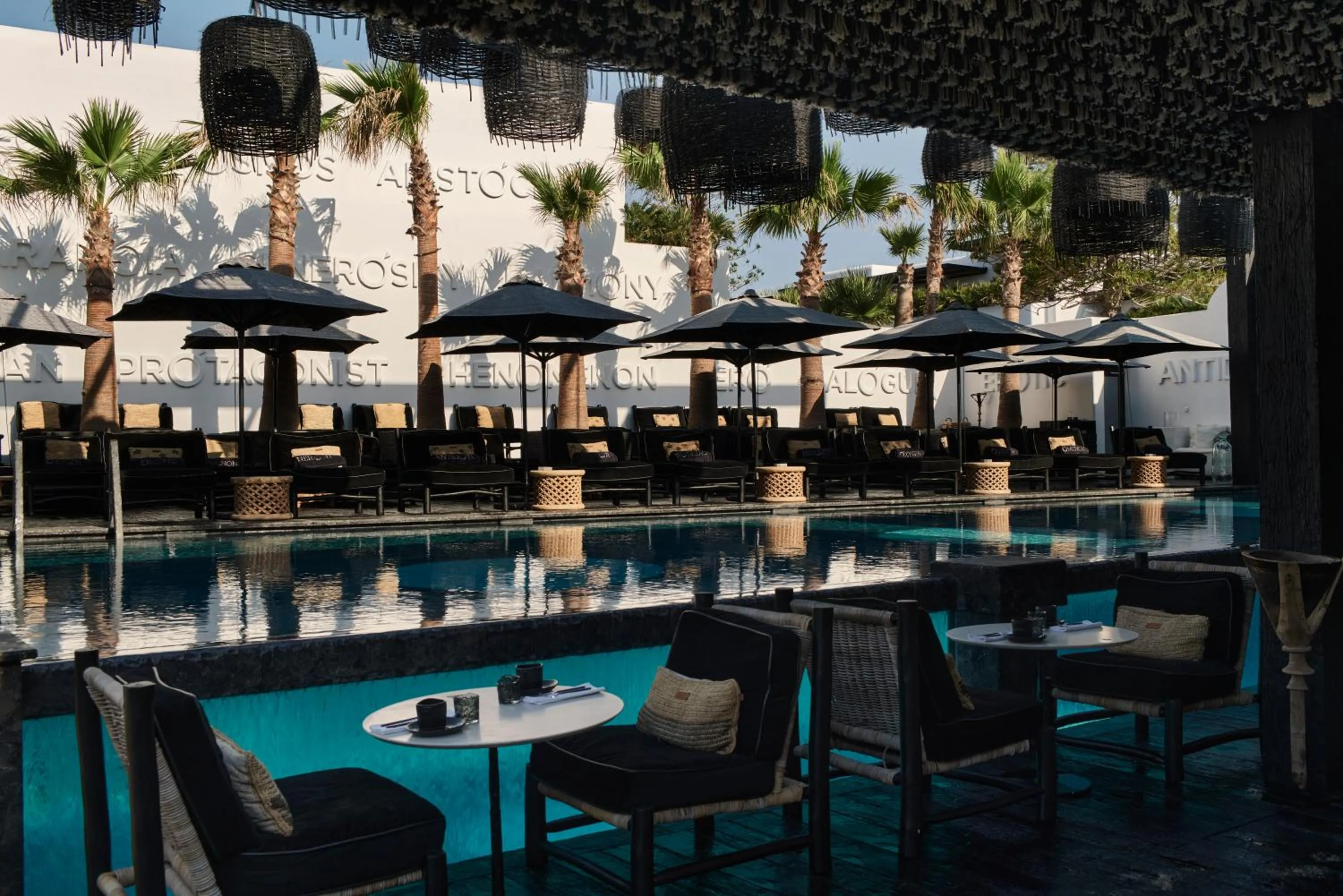 Swimming pool in Myconian O, a Member of Design Hotels