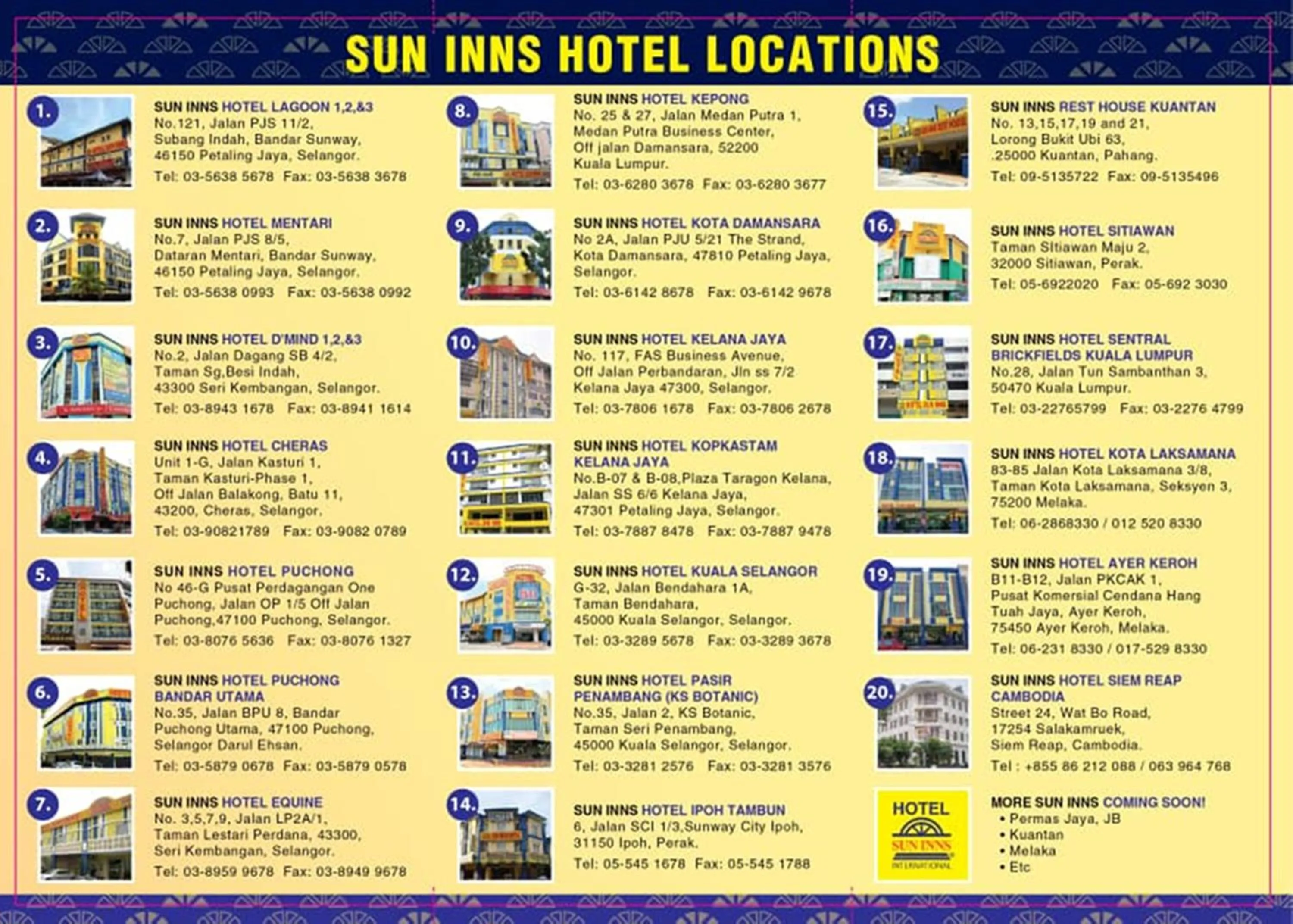 Location in Sun Inns Hotel Cheras - Balakong