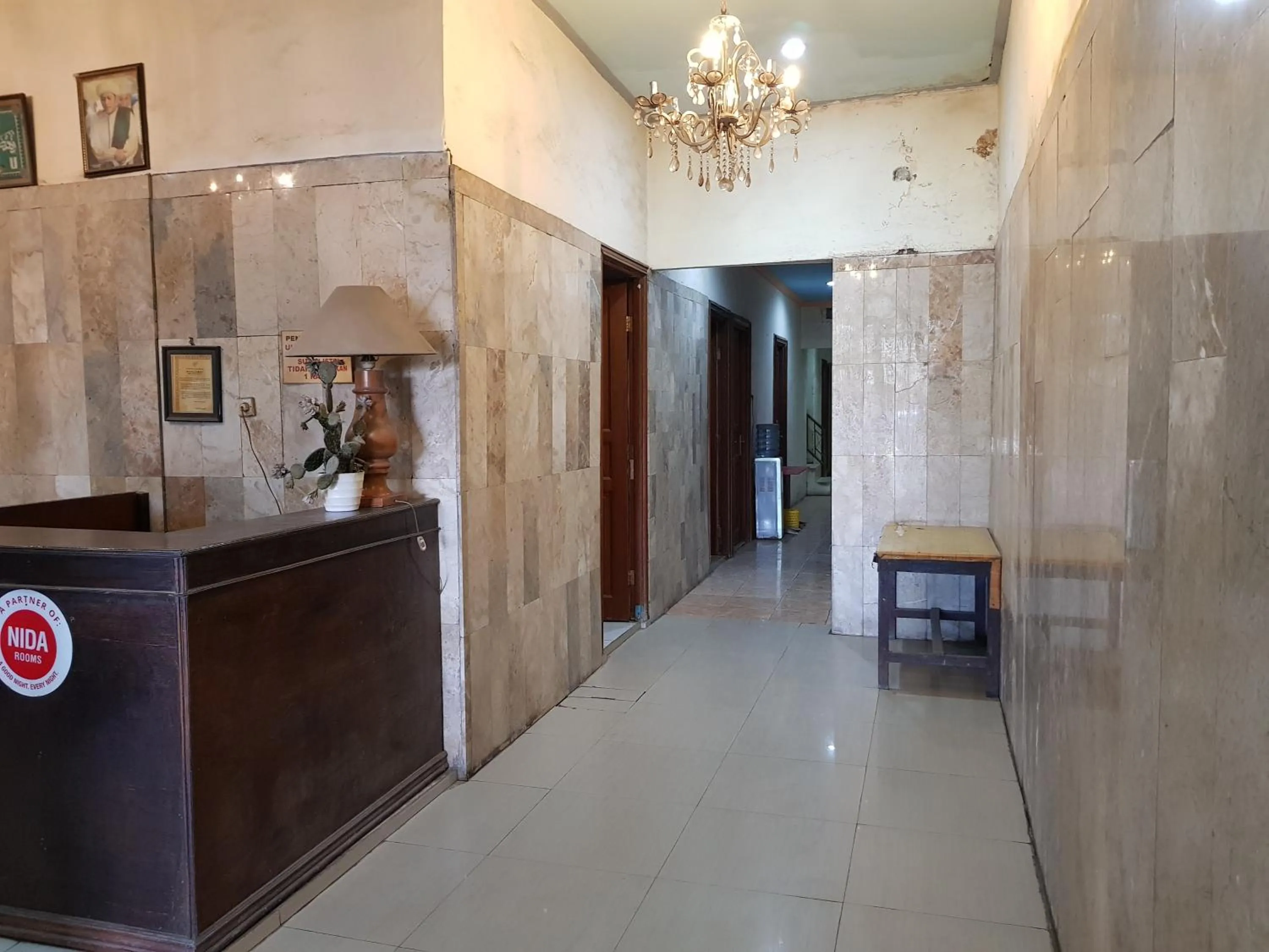 Lobby or reception in Hotel Alifah 2