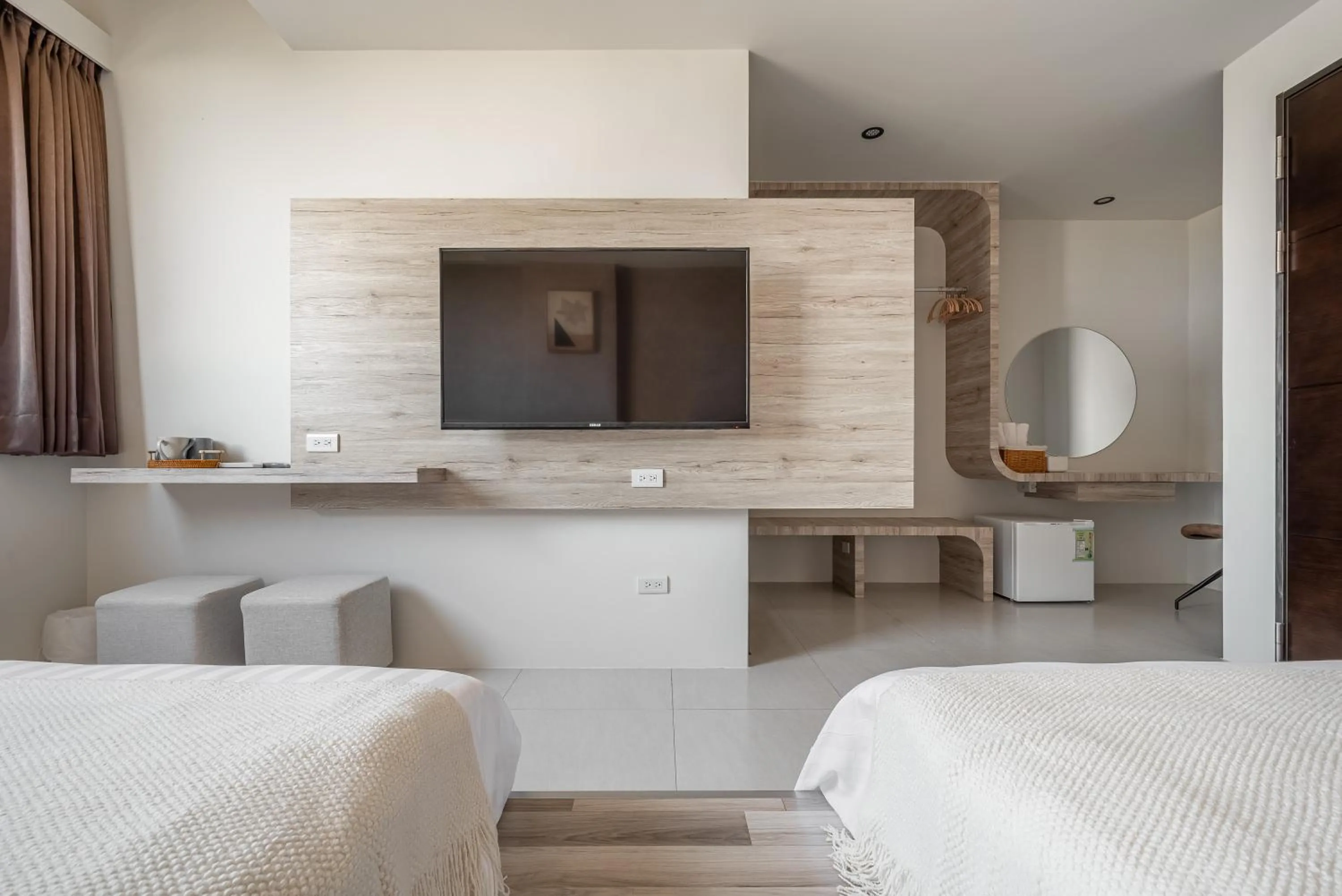 Photo of the whole room, Bed in Penghu SunSea Hall