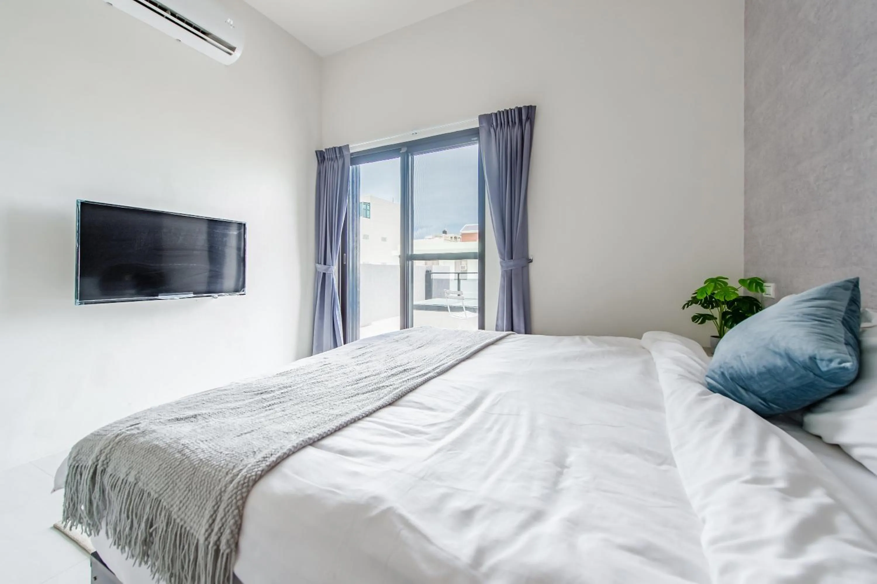 Bed in Penghu SunSea Hall