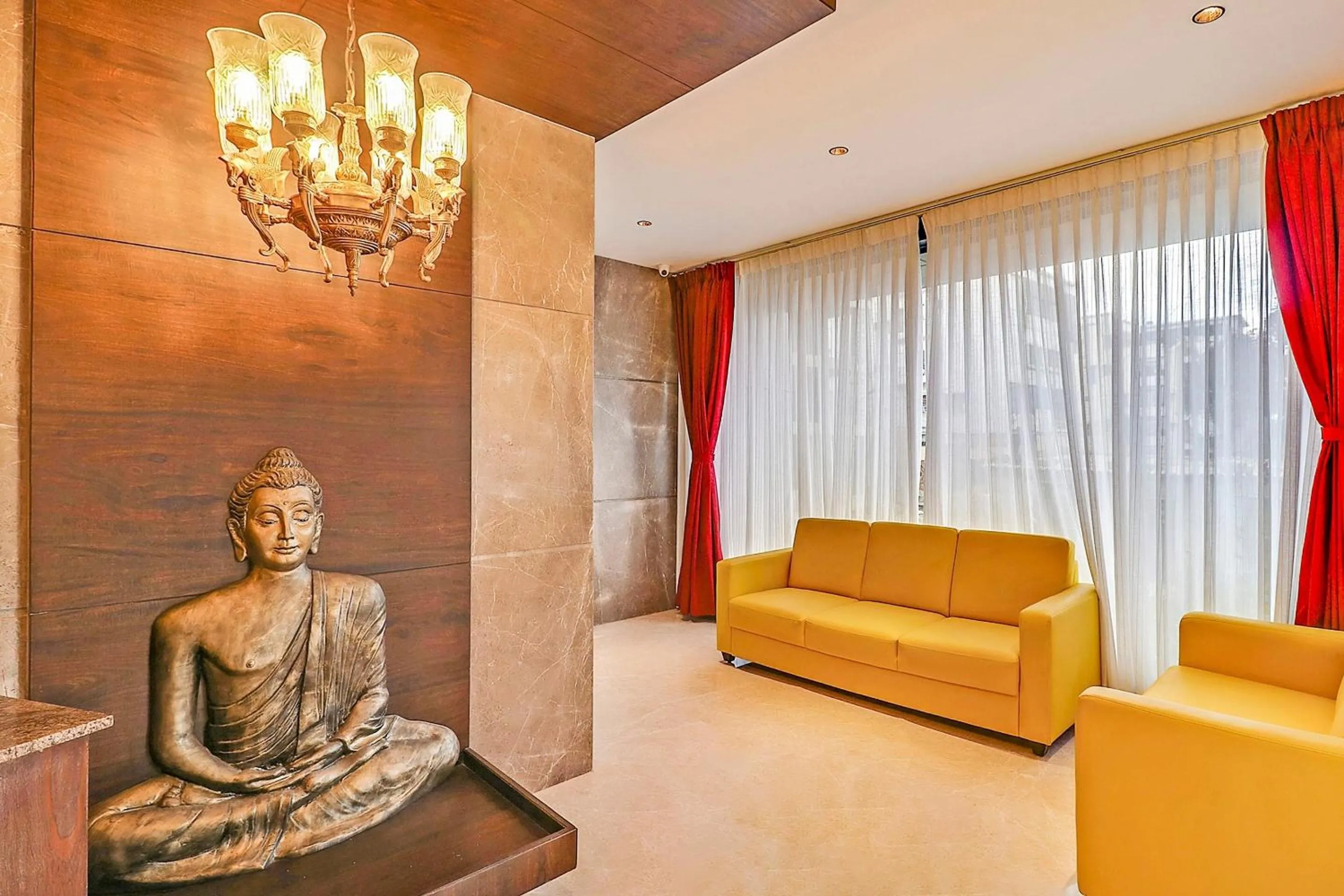 Lobby or reception in Townhouse Indiranagar Formerly Leela Park Domlur