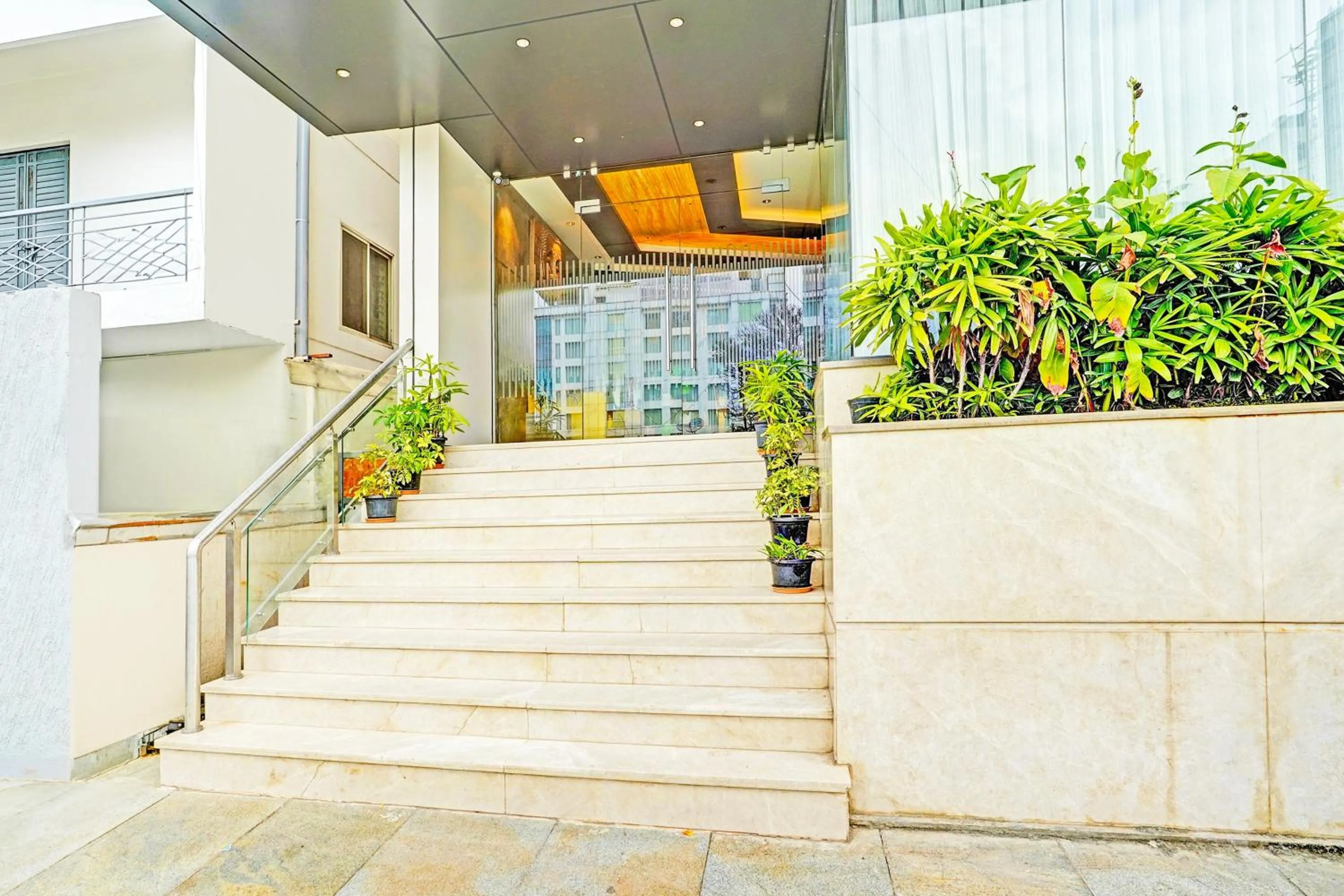 Facade/entrance in Townhouse Indiranagar Formerly Leela Park Domlur