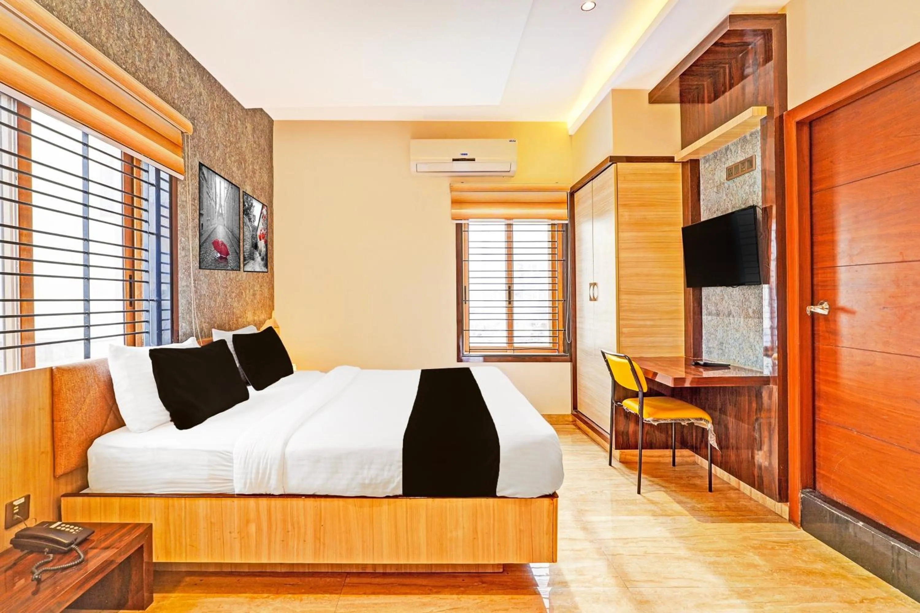 Bedroom, Bed in Townhouse Indiranagar Formerly Leela Park Domlur