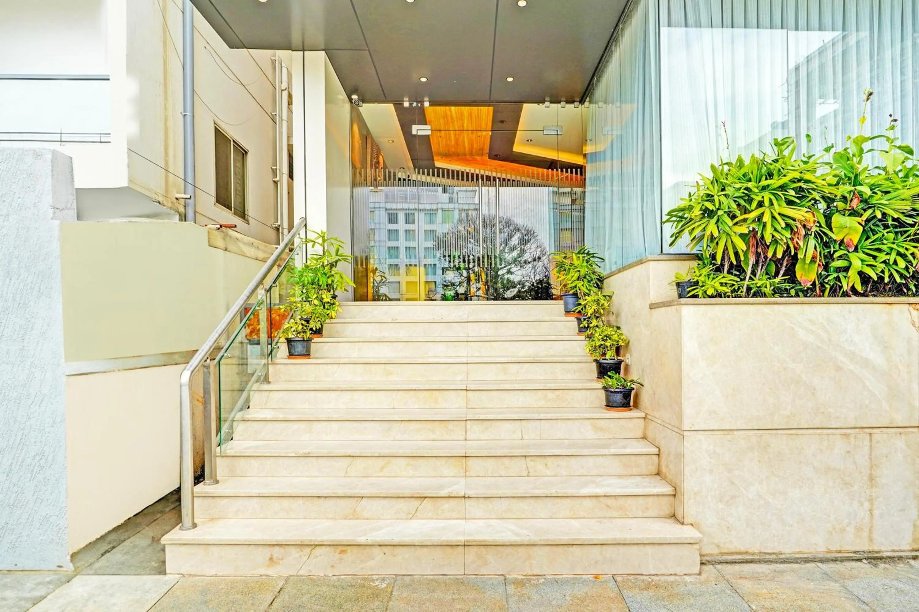 Facade/entrance in Townhouse Indiranagar Formerly Leela Park Domlur