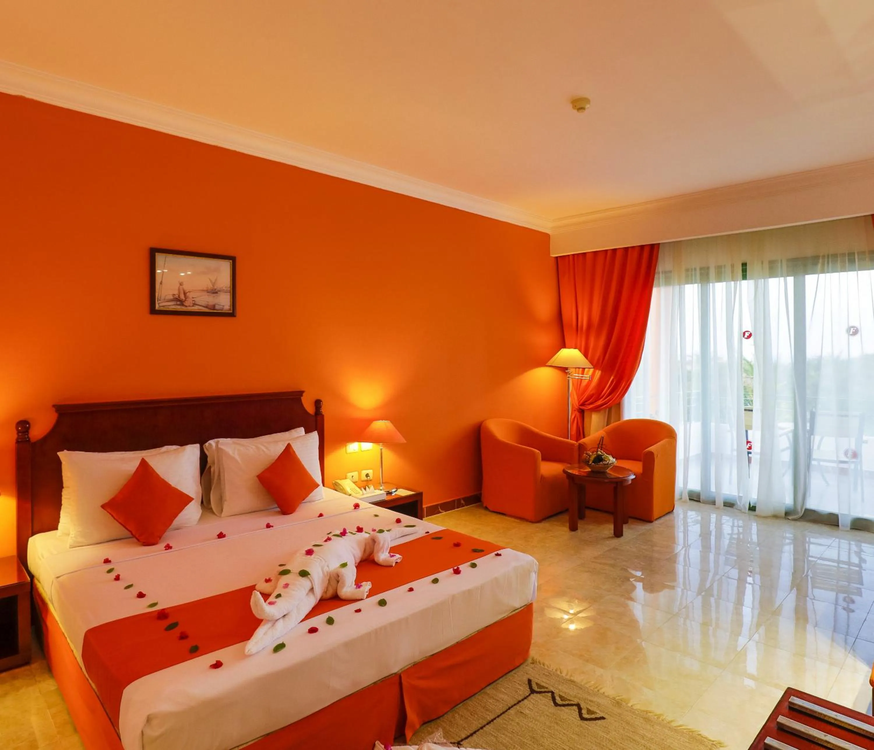 Bedroom, Bed in Fantazia Resort Marsa Alam