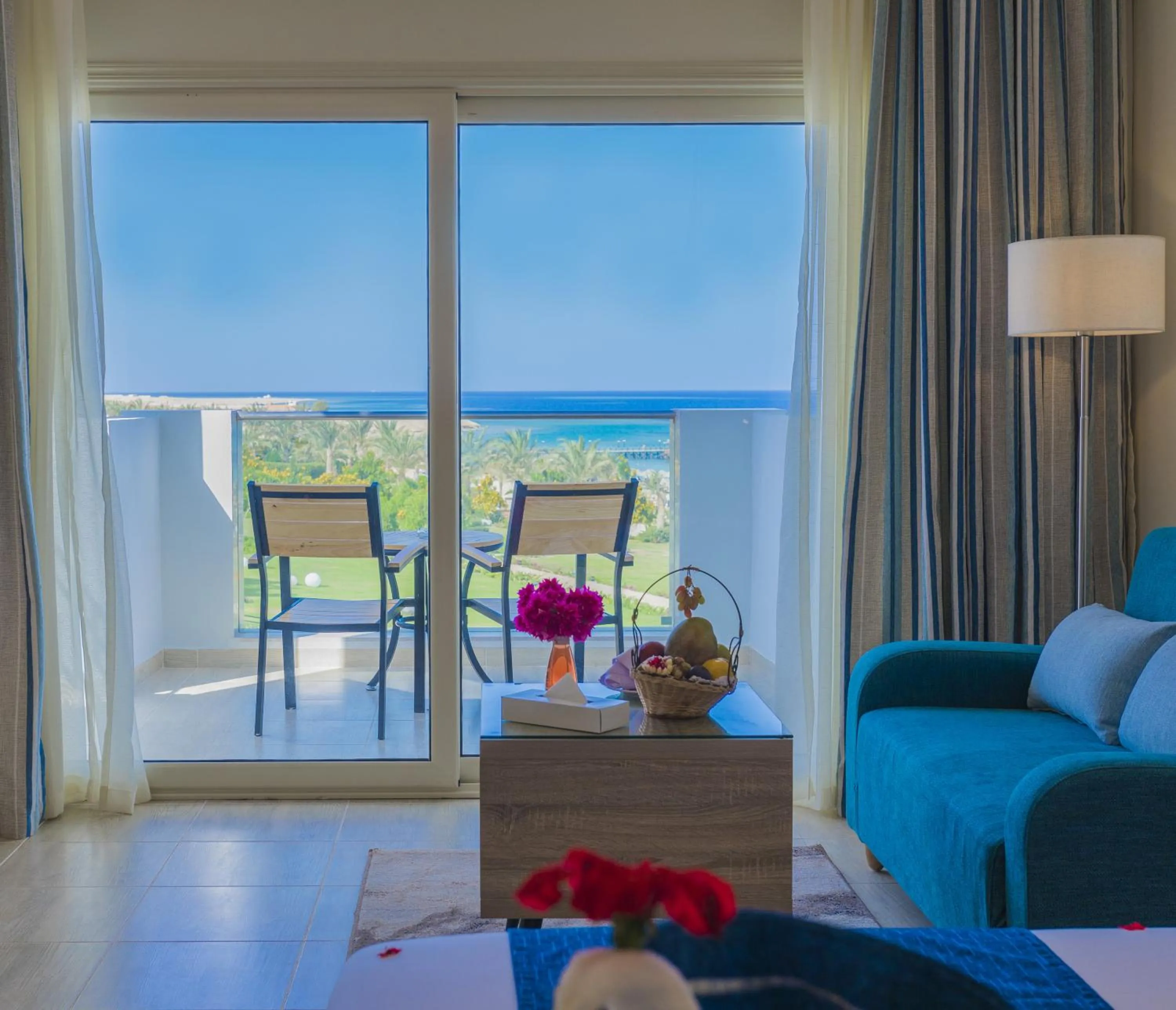 Balcony/Terrace in Fantazia Resort Marsa Alam