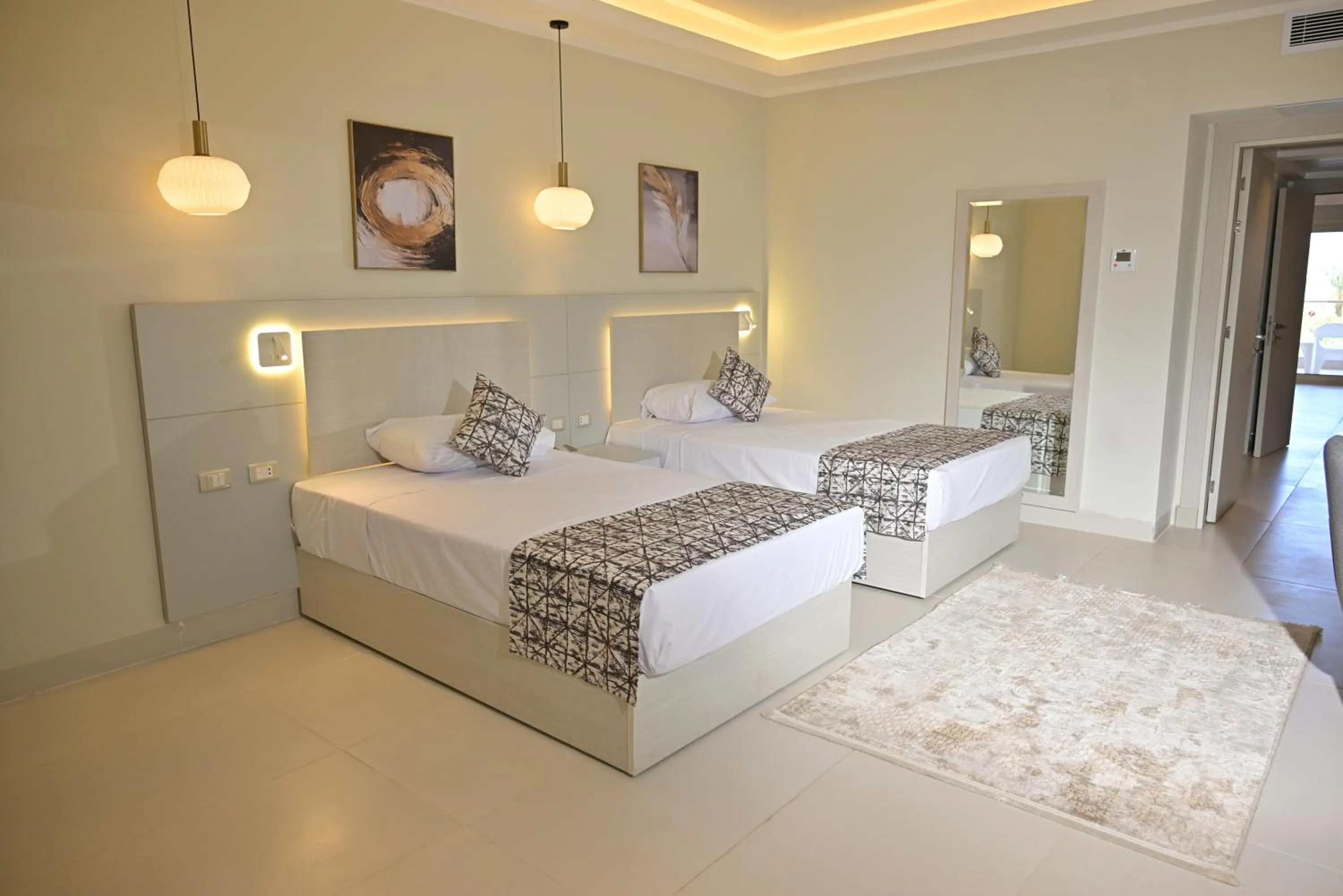 Bed in Fantazia Resort Marsa Alam