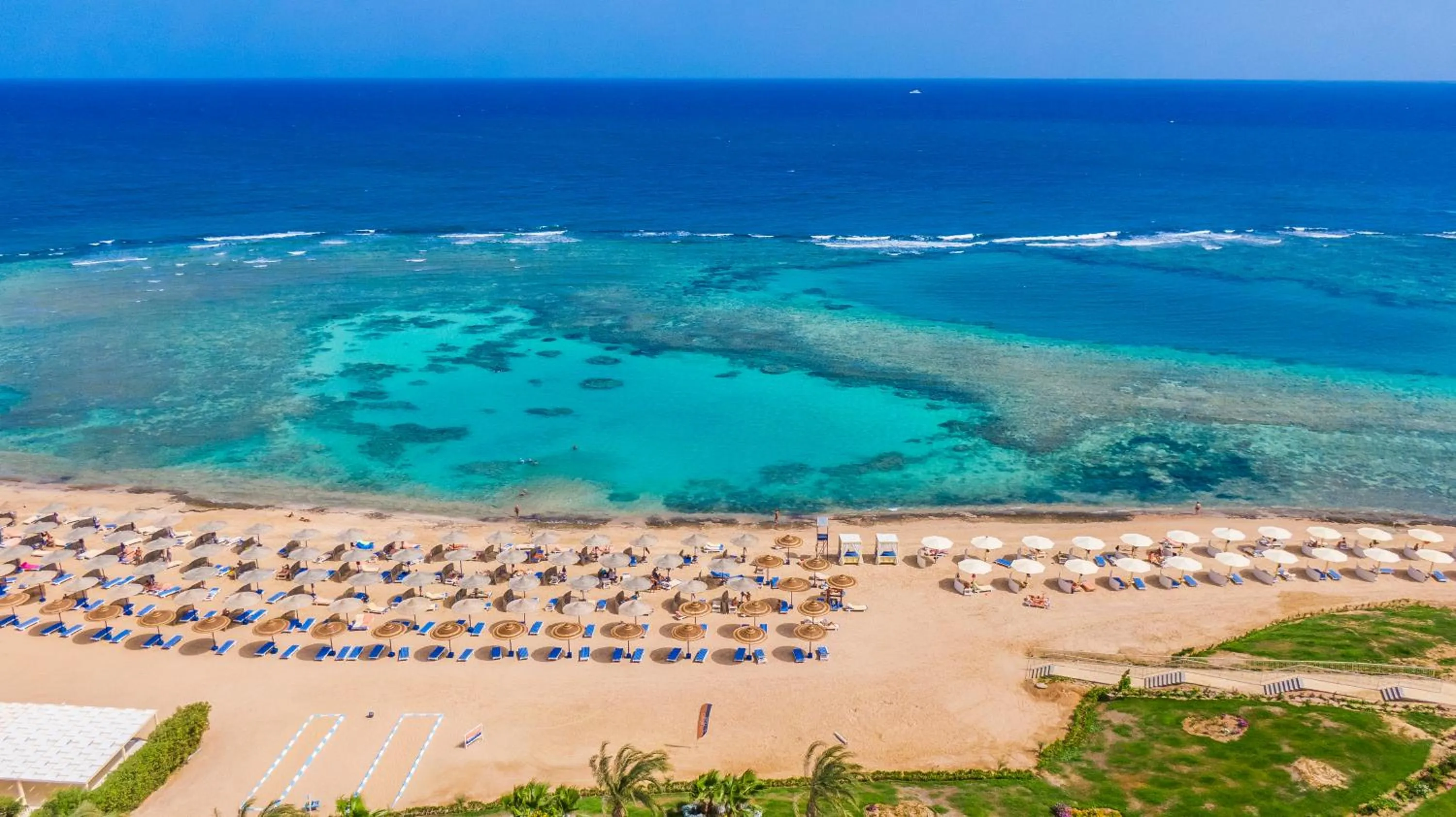 Beach in Fantazia Resort Marsa Alam