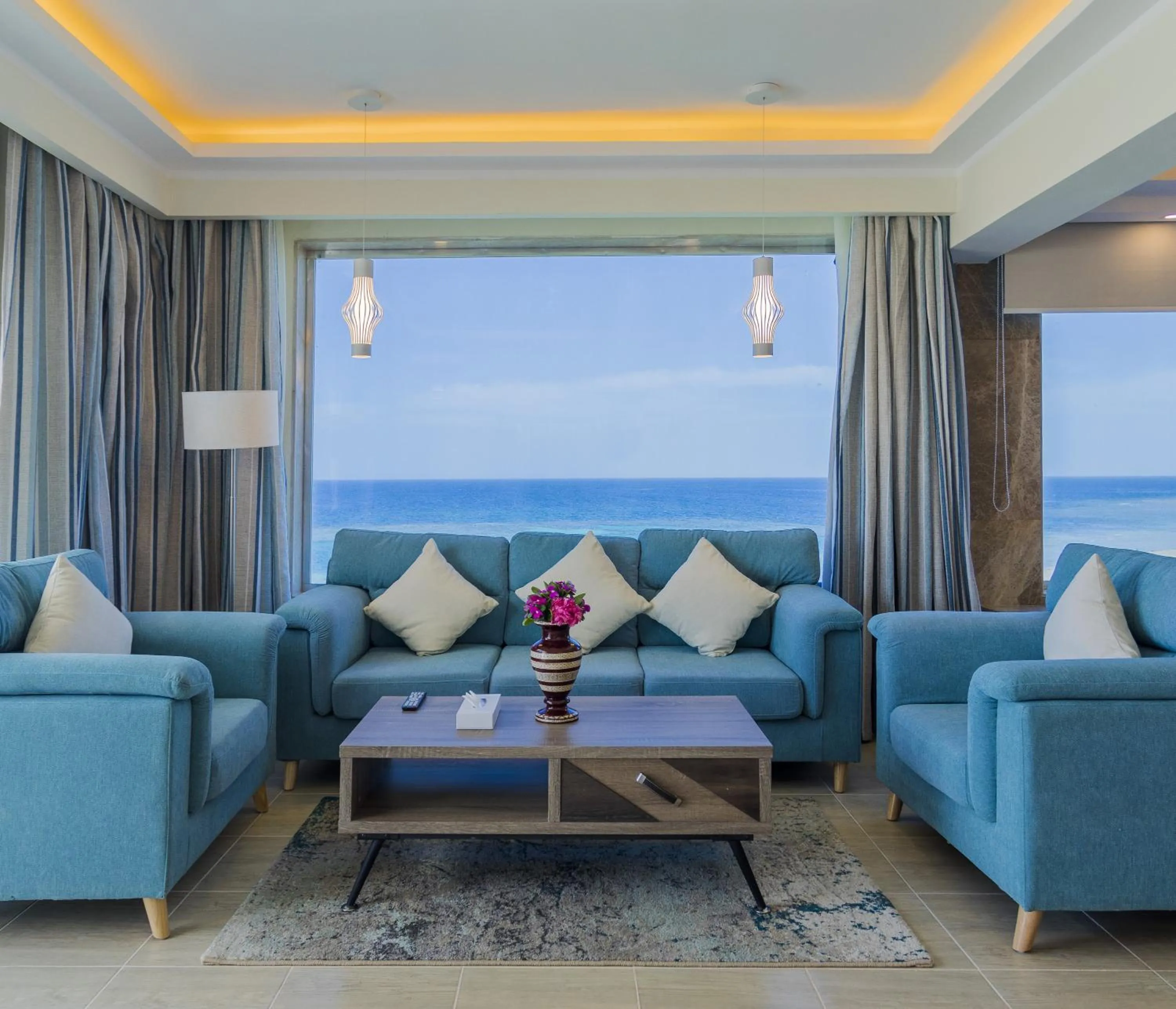 Seating area in Fantazia Resort Marsa Alam